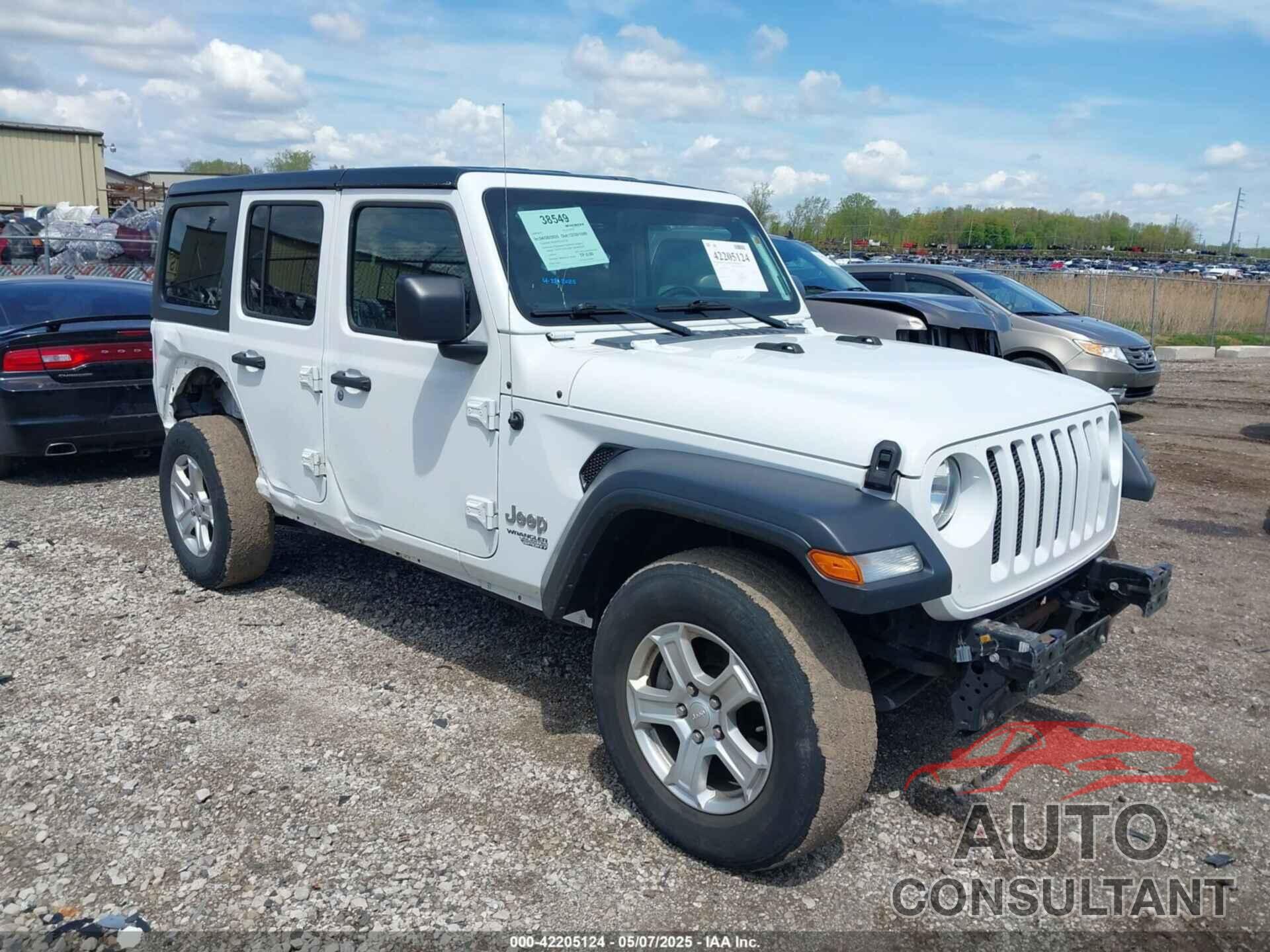 JEEP WRANGLER UNLIMITED 2019 - 1C4HJXDN5KW618297