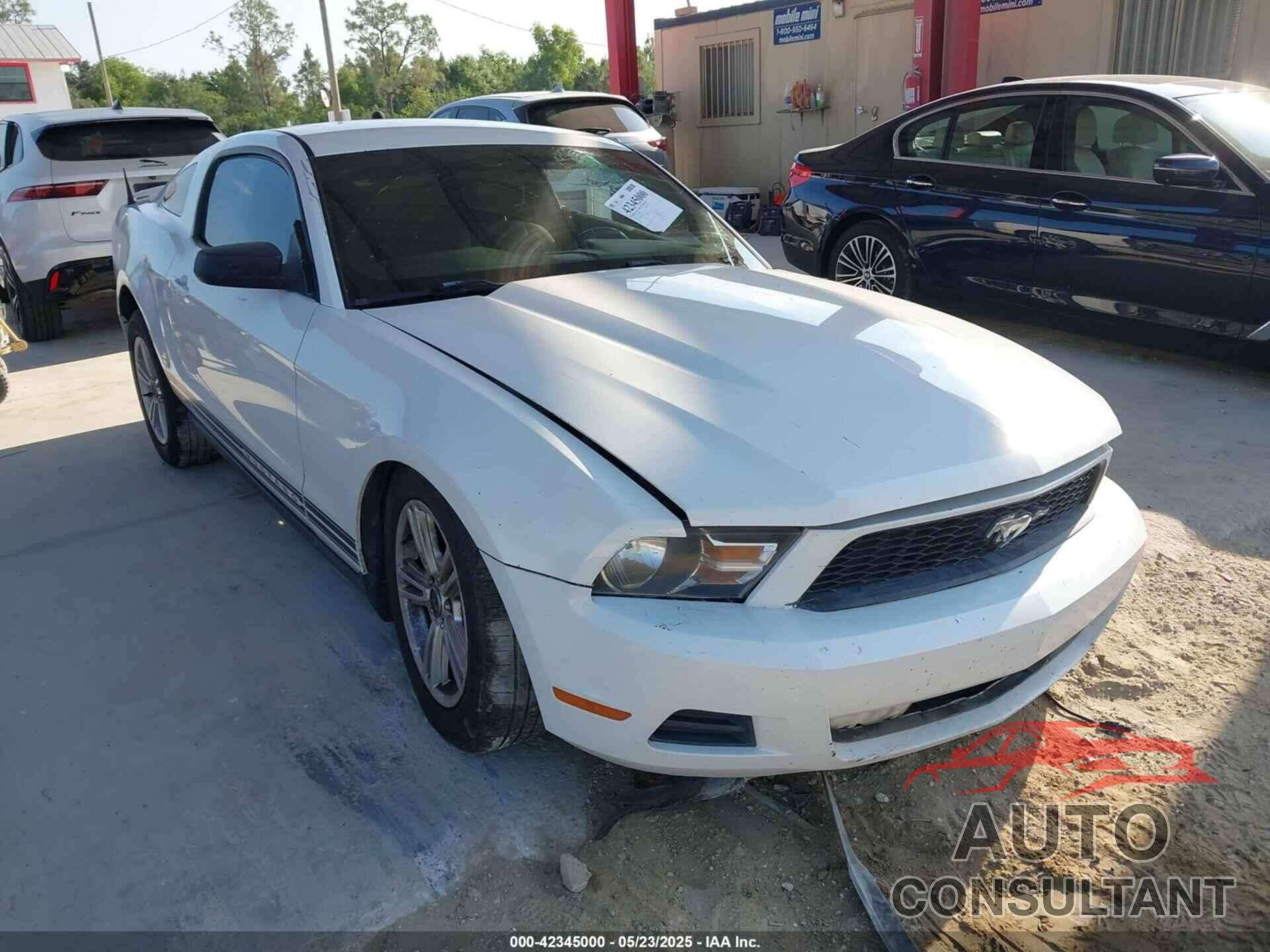 FORD MUSTANG 2012 - 1ZVBP8AM1C5246631