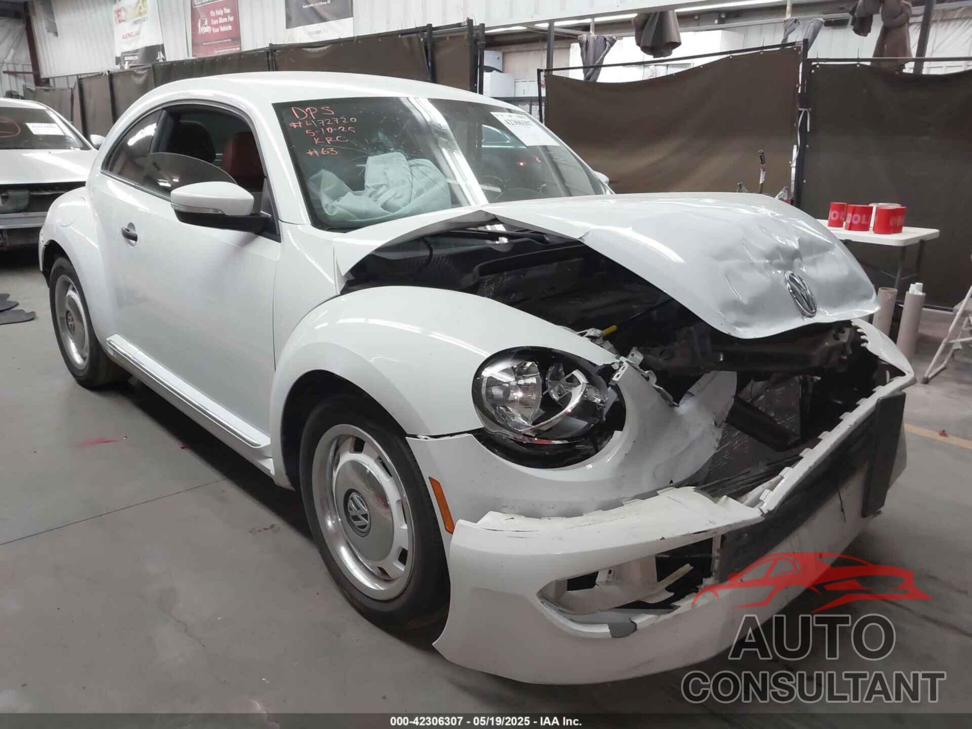 VOLKSWAGEN BEETLE 2016 - 3VWF17AT3GM636442