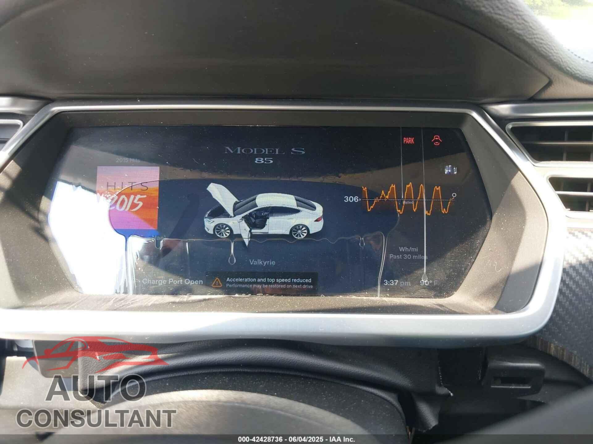 TESLA MODEL S 2013 - 5YJSA1DN6DFP16135