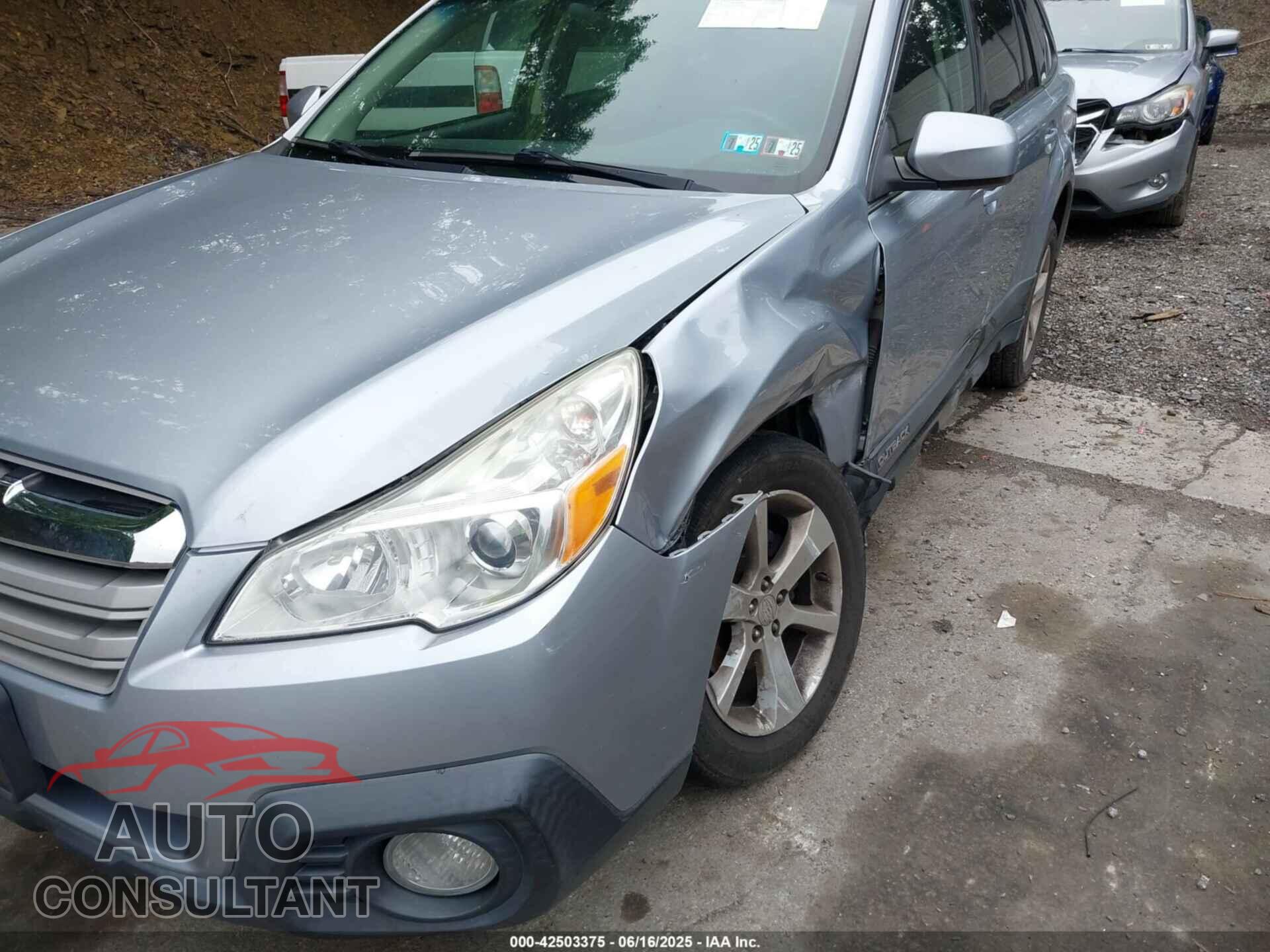 SUBARU OUTBACK 2014 - 4S4BRBCC4E3304904