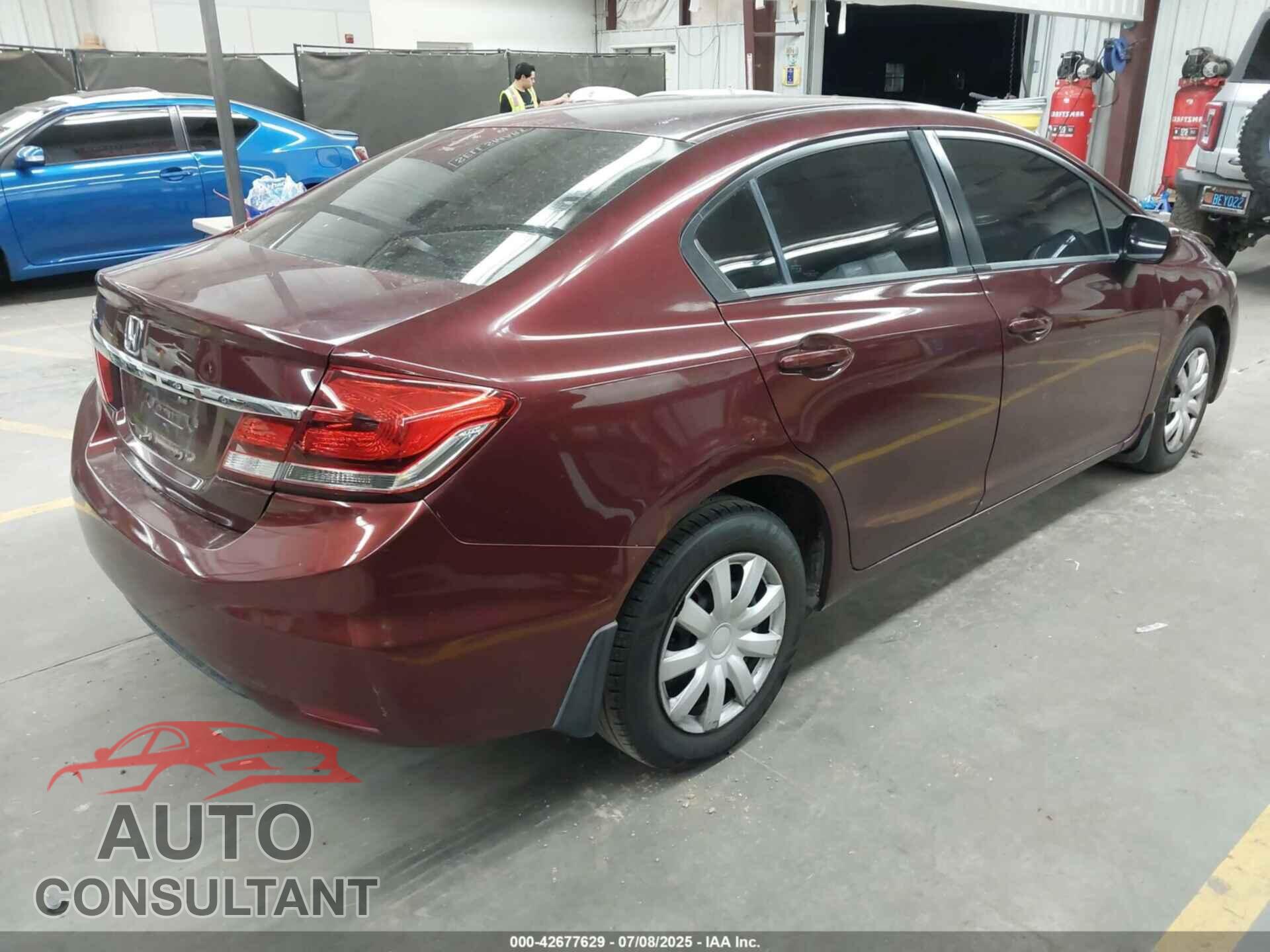 HONDA CIVIC 2014 - 19XFB2F53EE017991