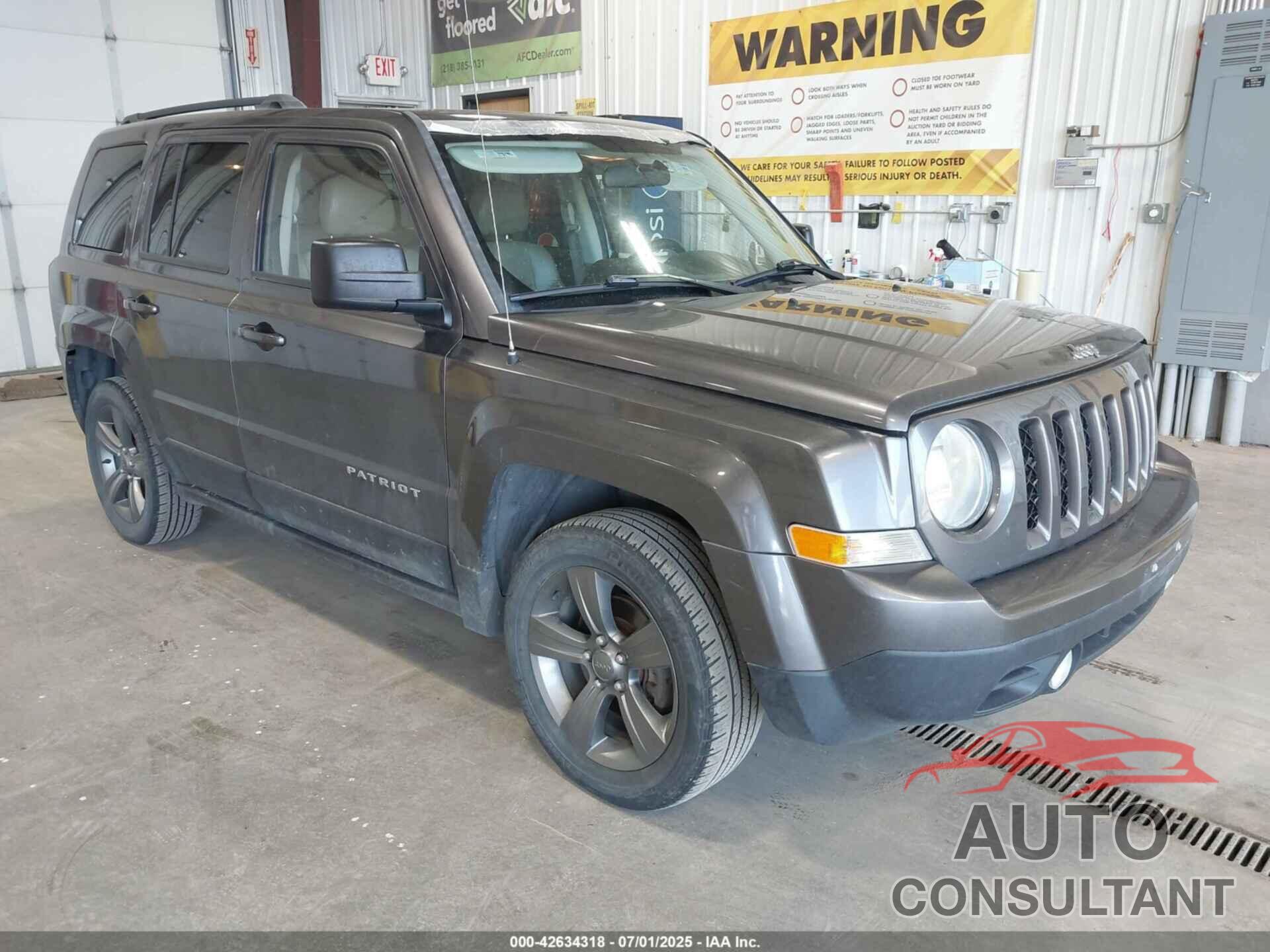 JEEP PATRIOT 2015 - 1C4NJPFA3FD220553