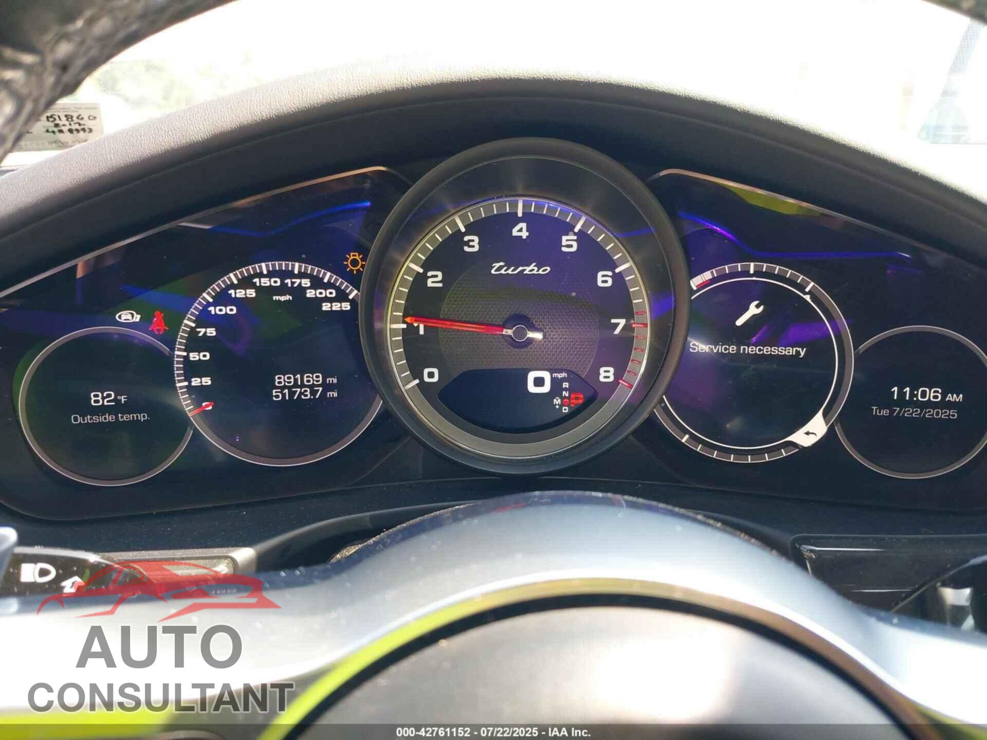 PORSCHE PANAMERA 2017 - WP0AF2A71HL151840