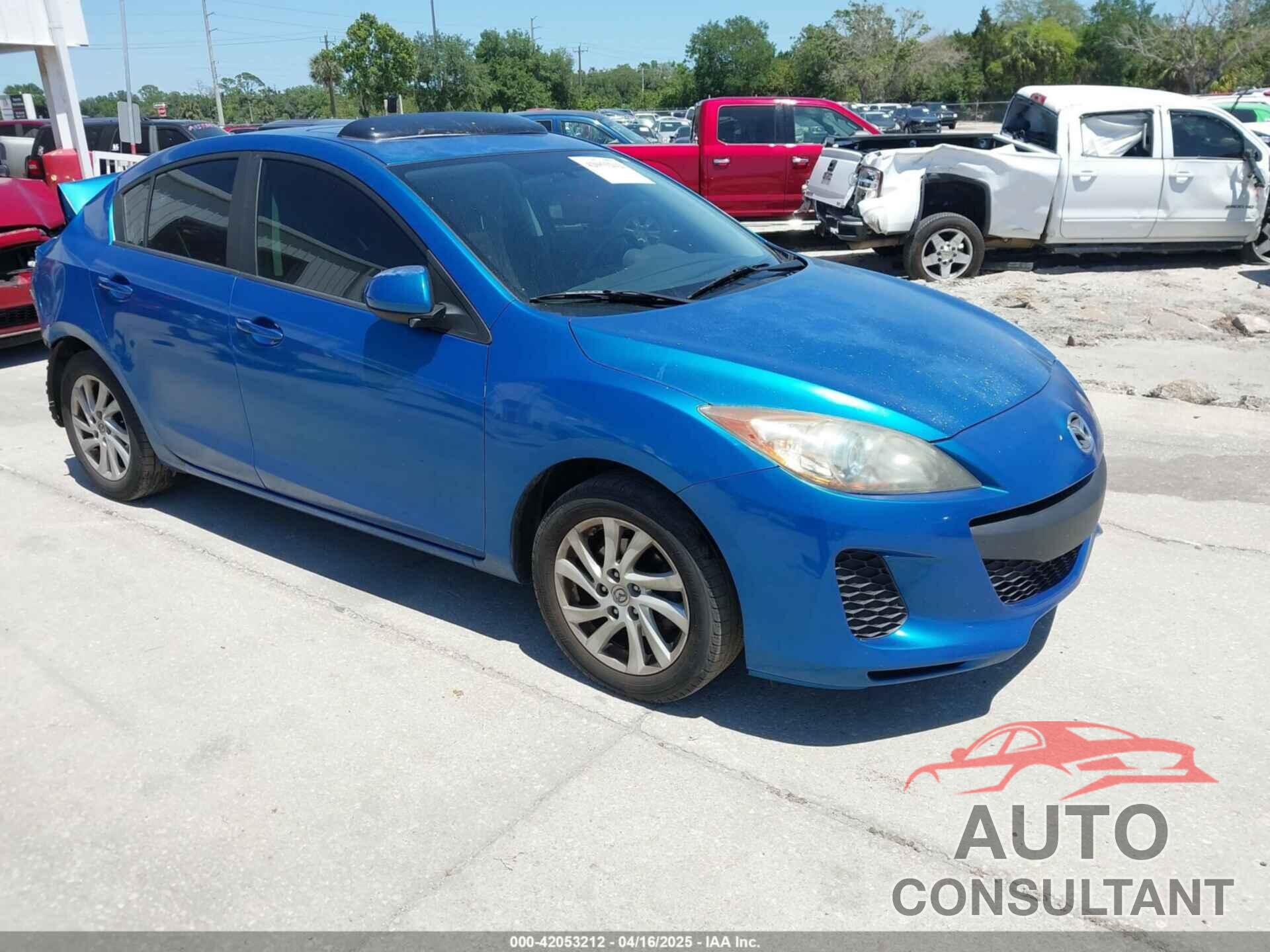 MAZDA MAZDA3 2012 - JM1BL1V75C1669505