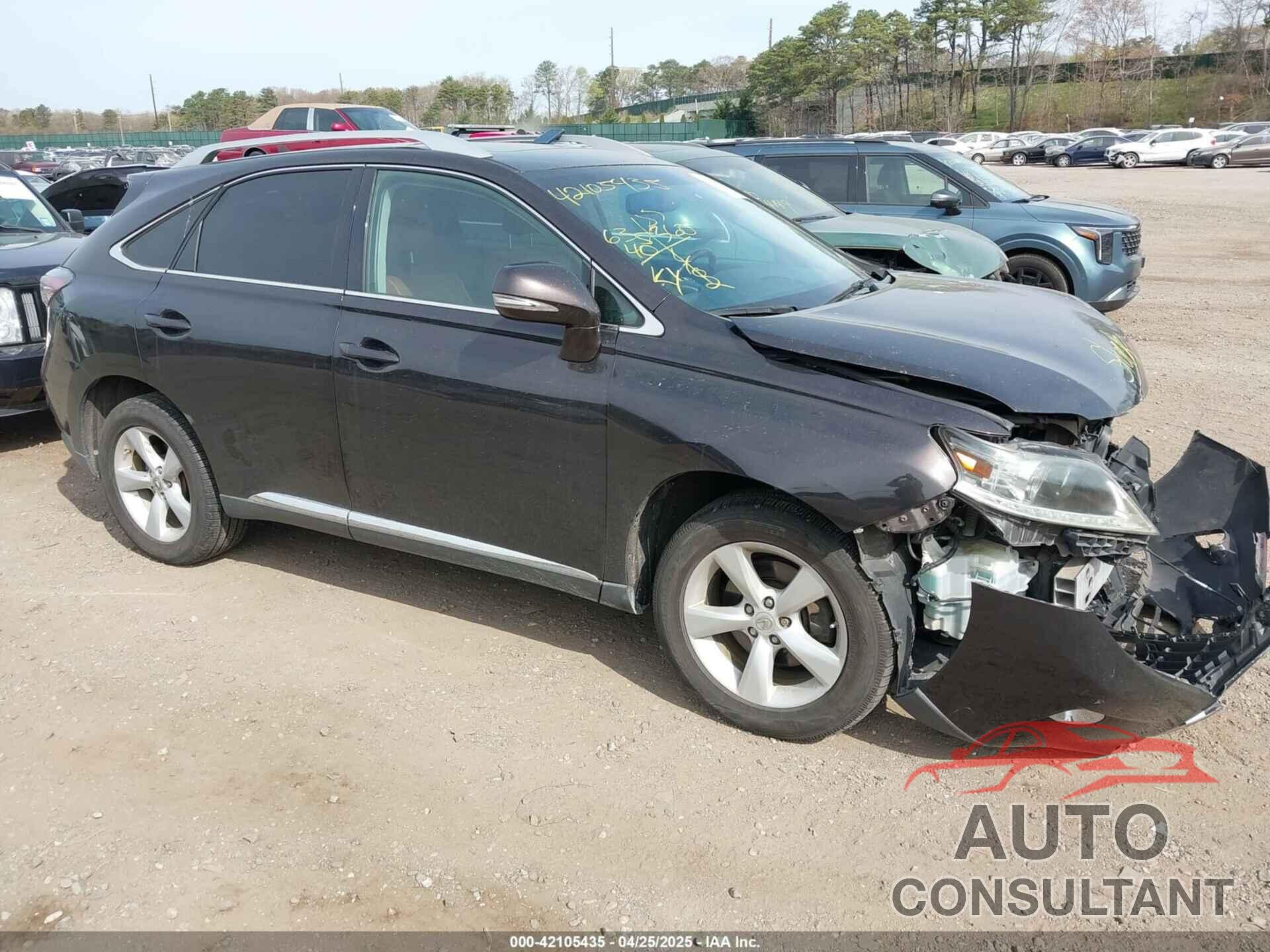 LEXUS RX 350 2013 - 2T2BK1BA2DC166123