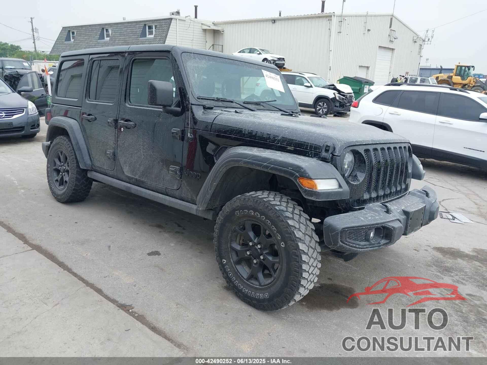 JEEP WRANGLER UNLIMITED 2021 - 1C4HJXDN1MW660579