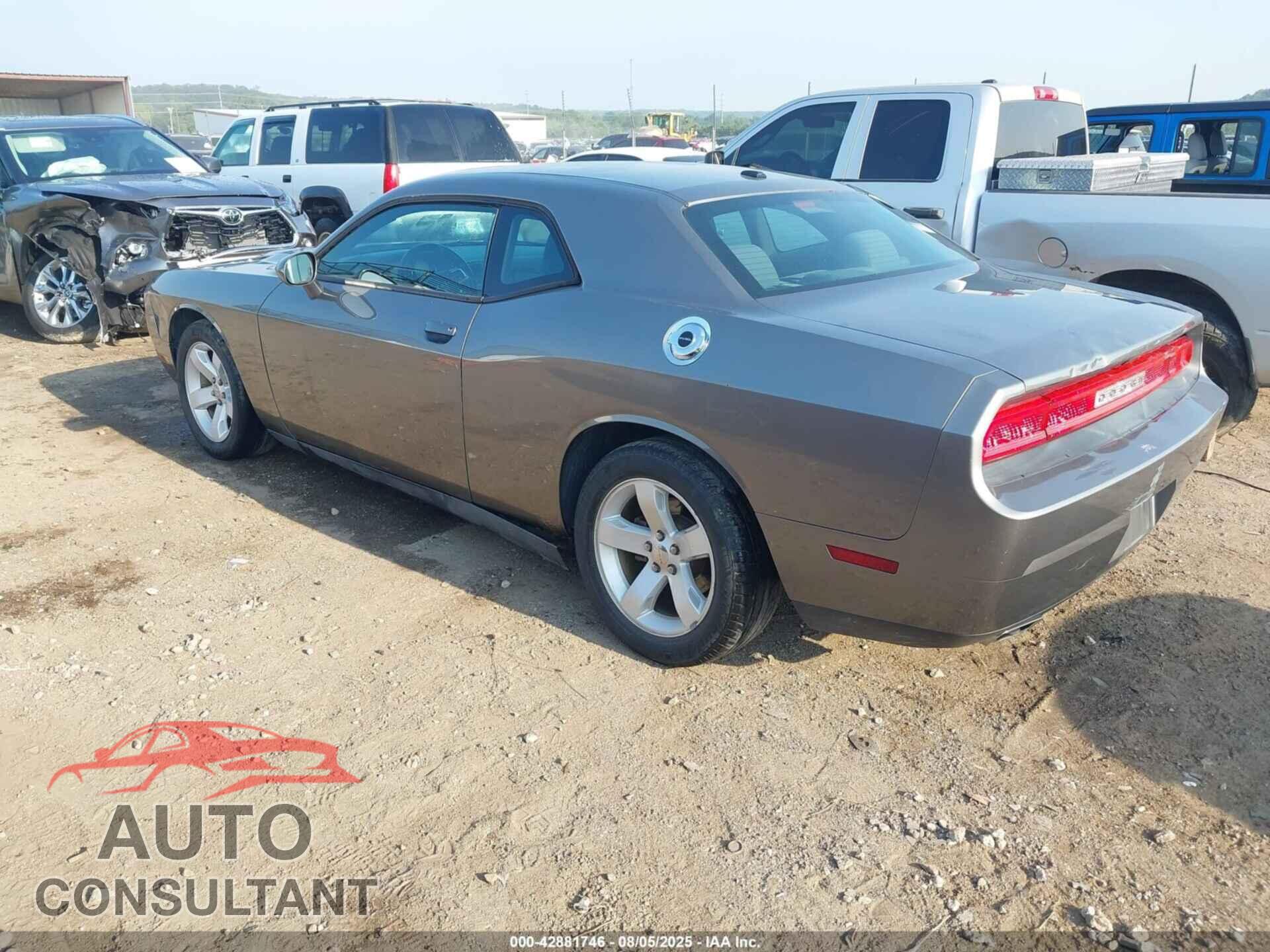 DODGE CHALLENGER 2012 - 2C3CDYAG7CH157931