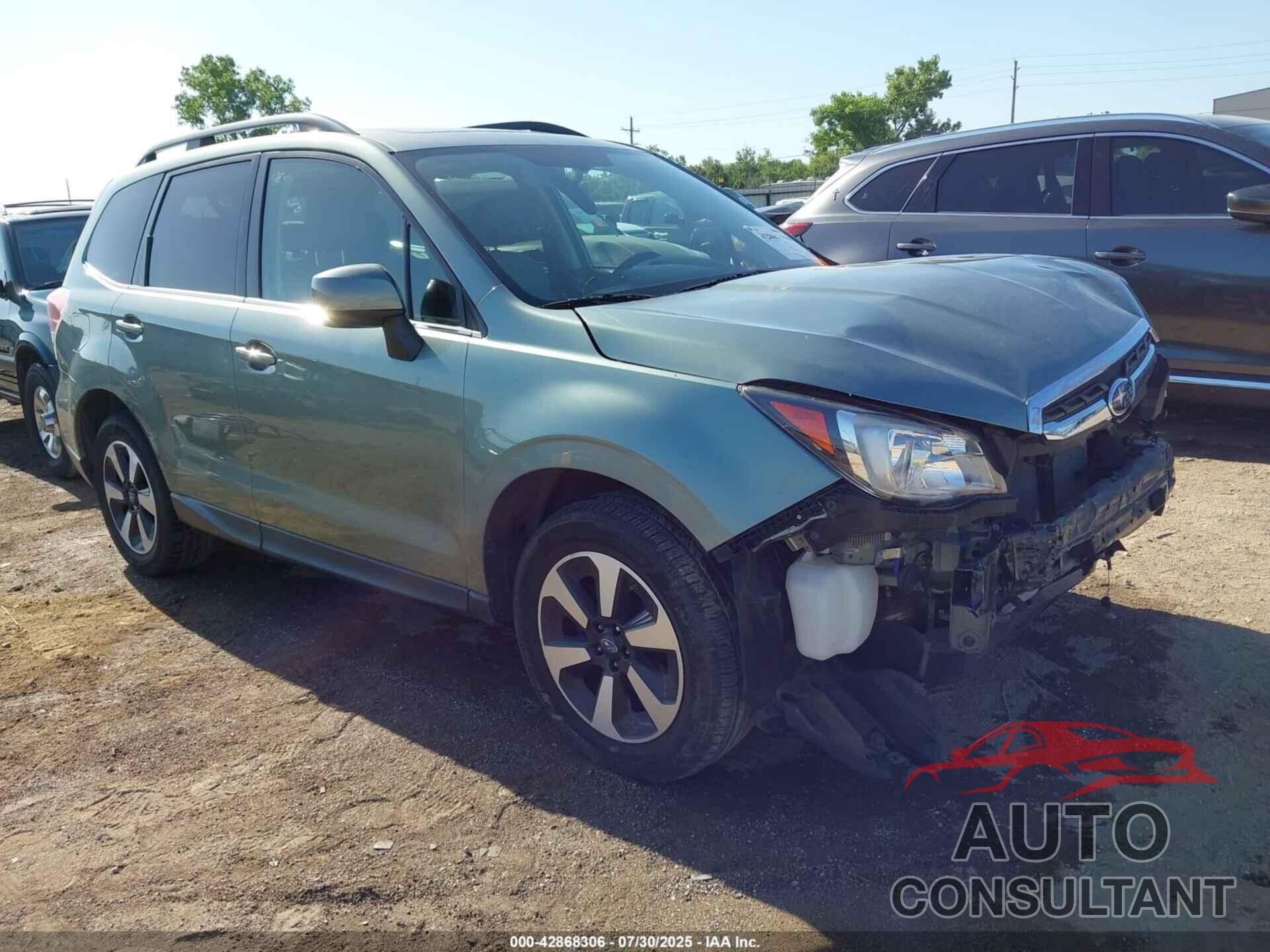 SUBARU FORESTER 2017 - JF2SJAJC3HH496592