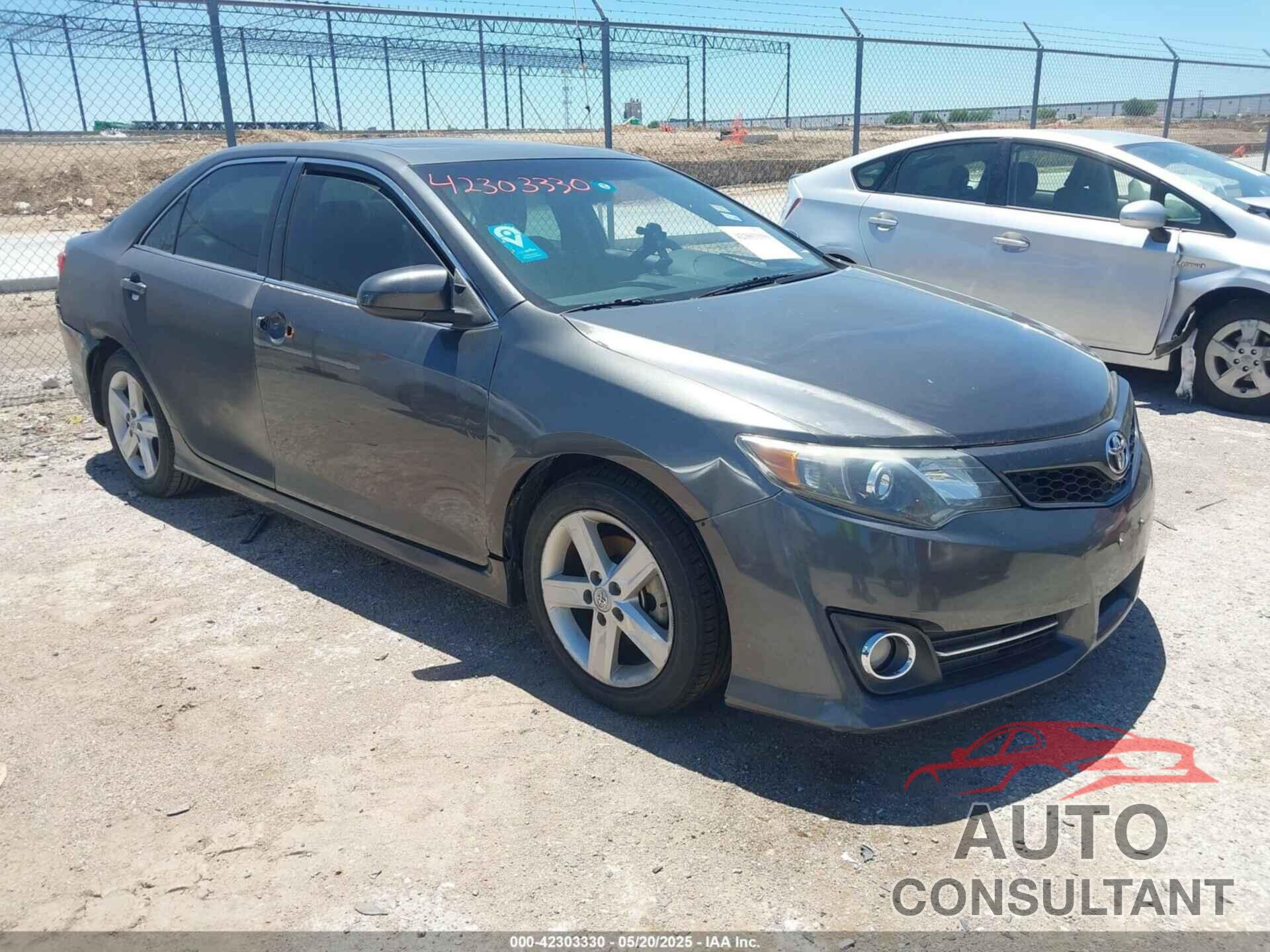 TOYOTA CAMRY 2012 - 4T1BF1FK2CU013301