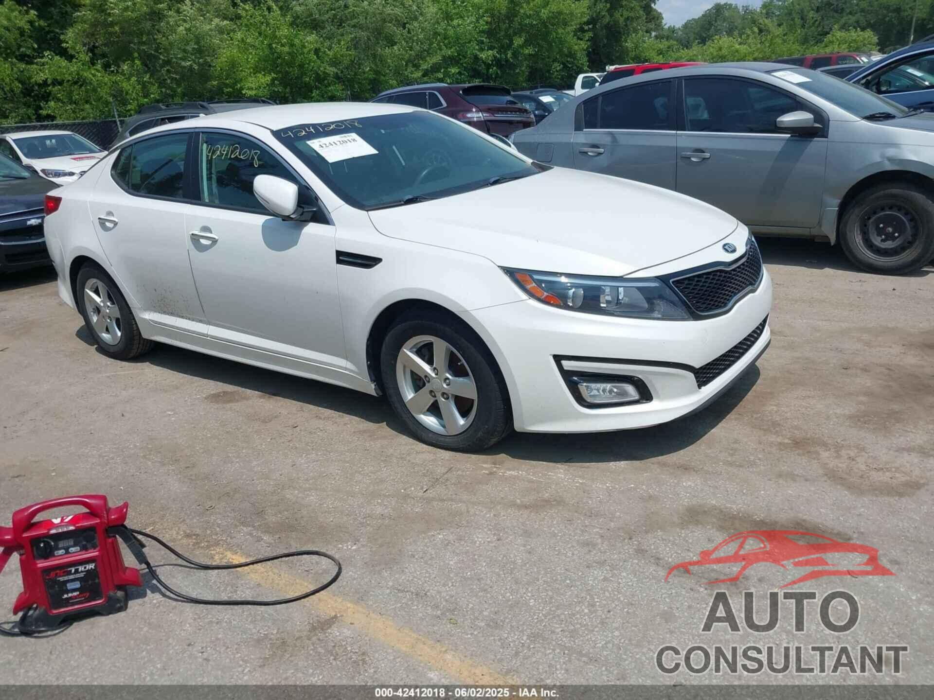 KIA OPTIMA 2015 - KNAGM4A77F5573265