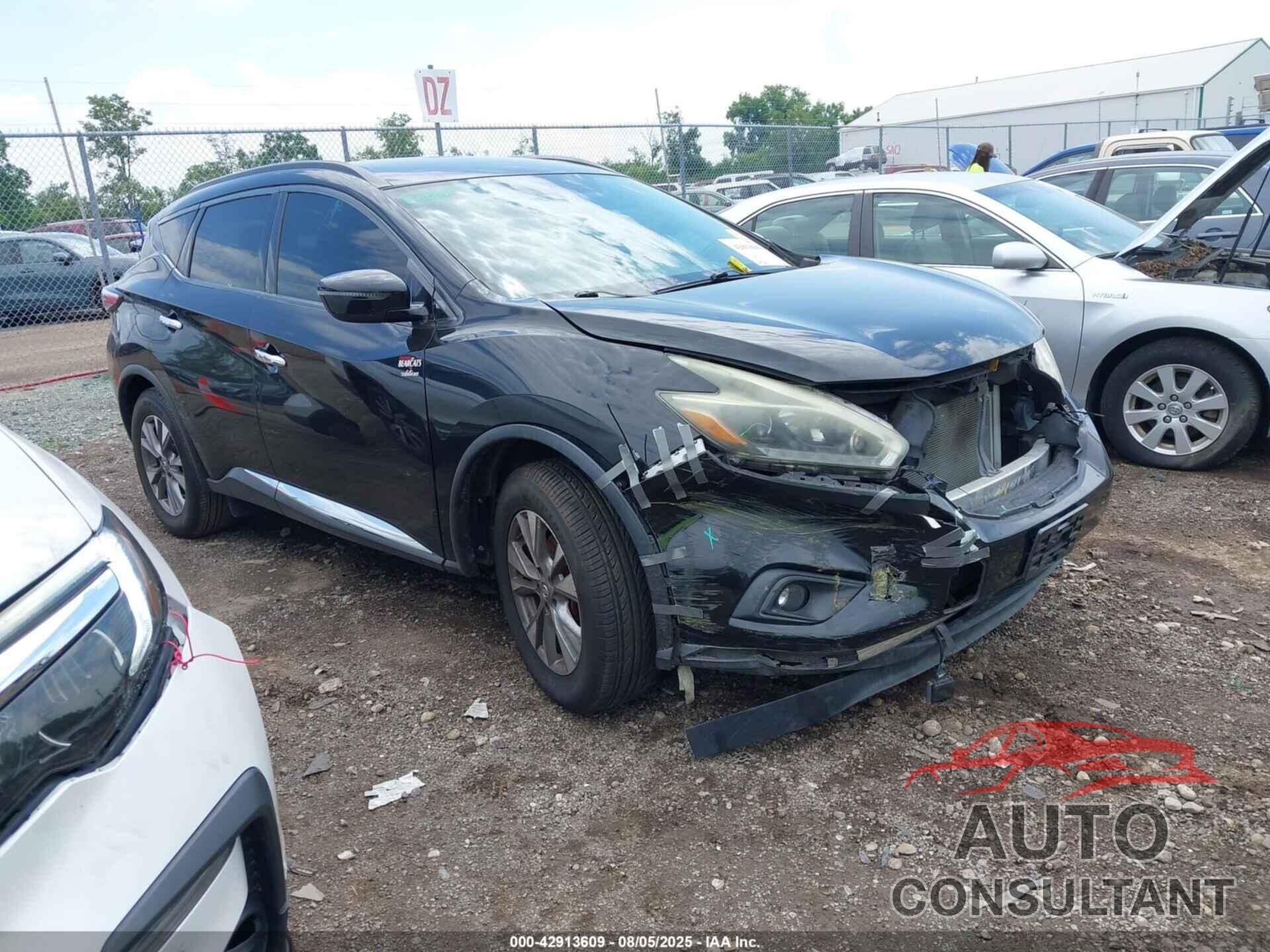 NISSAN MURANO 2018 - 5N1AZ2MG2JN107595