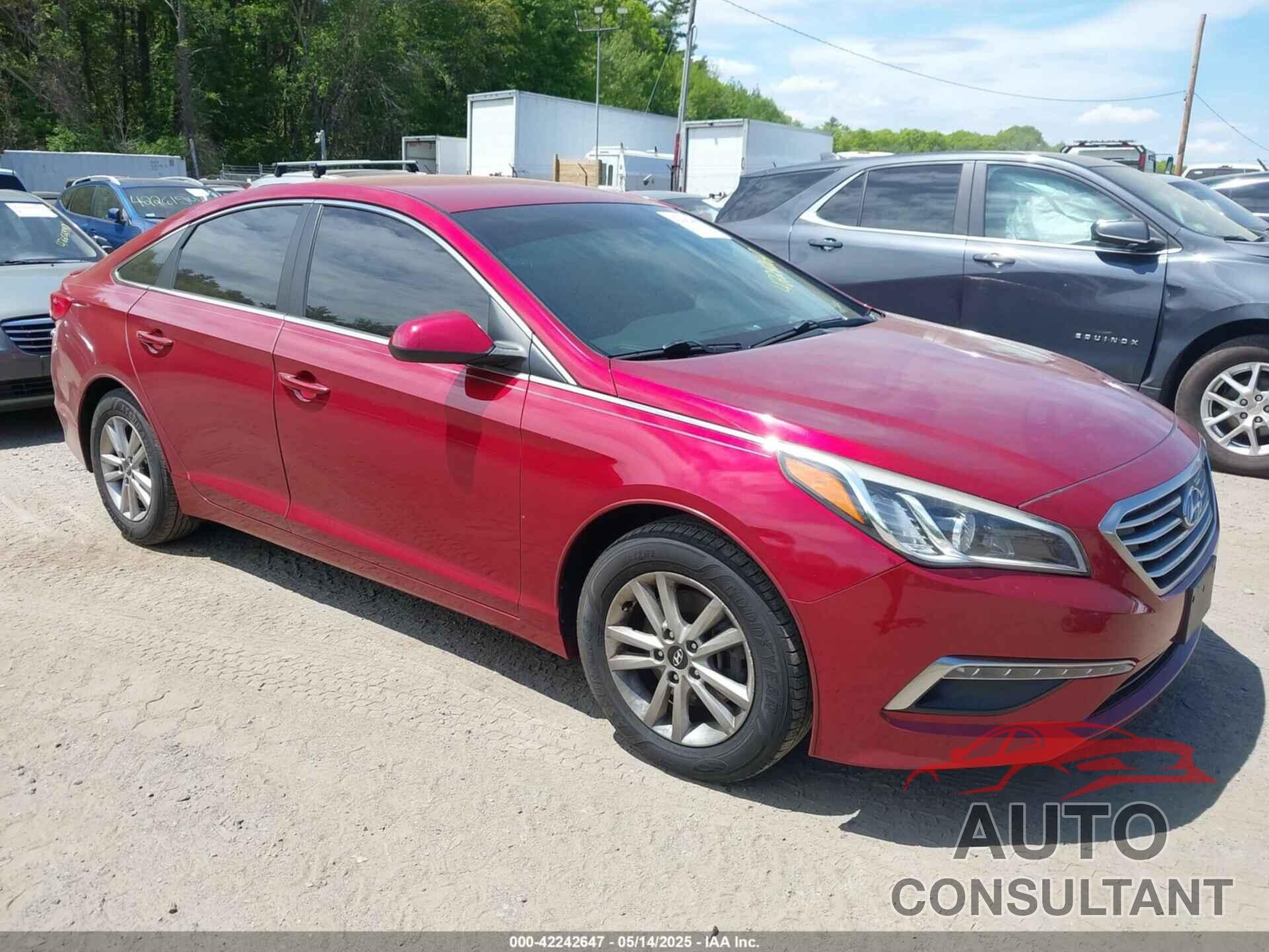 HYUNDAI SONATA 2015 - 5NPE24AF8FH186215