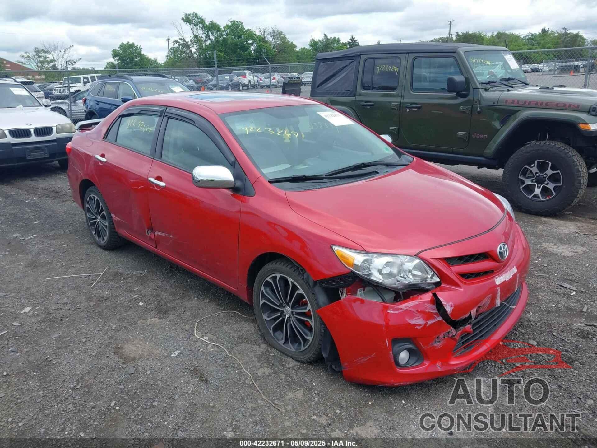 TOYOTA COROLLA 2012 - 2T1BU4EEXCC796260