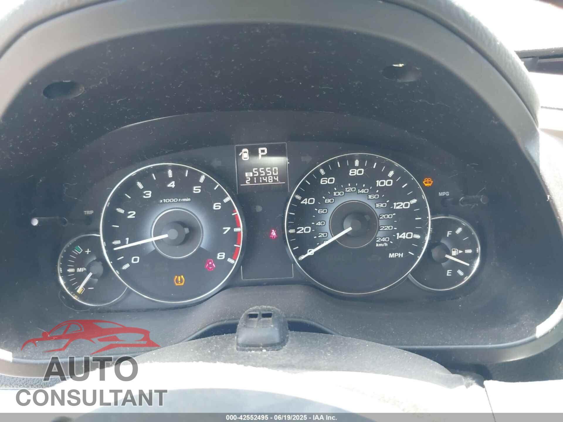 SUBARU OUTBACK 2010 - 4S4BRBBC8A3327467