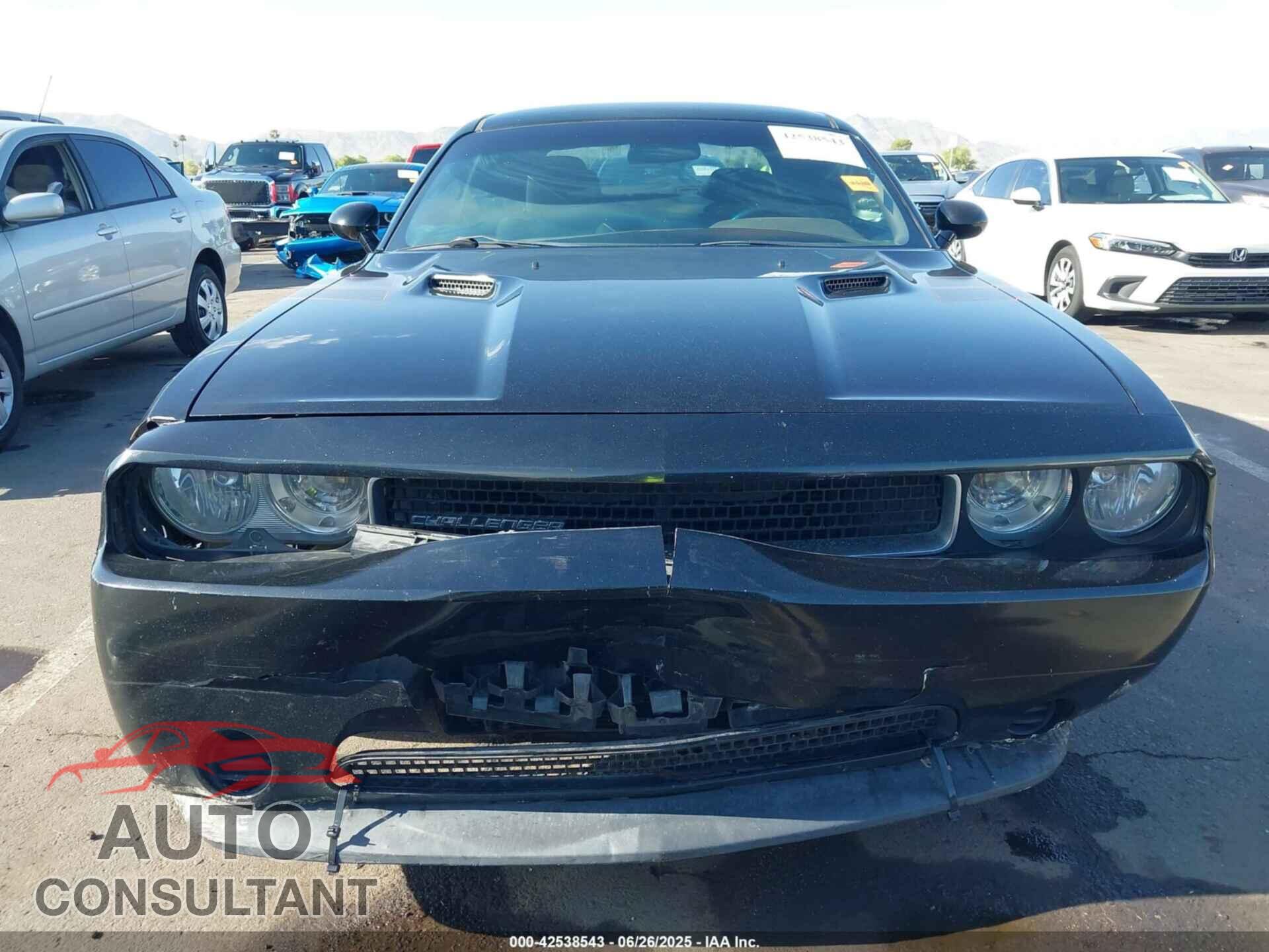 DODGE CHALLENGER 2012 - 2C3CDYAG2CH233832