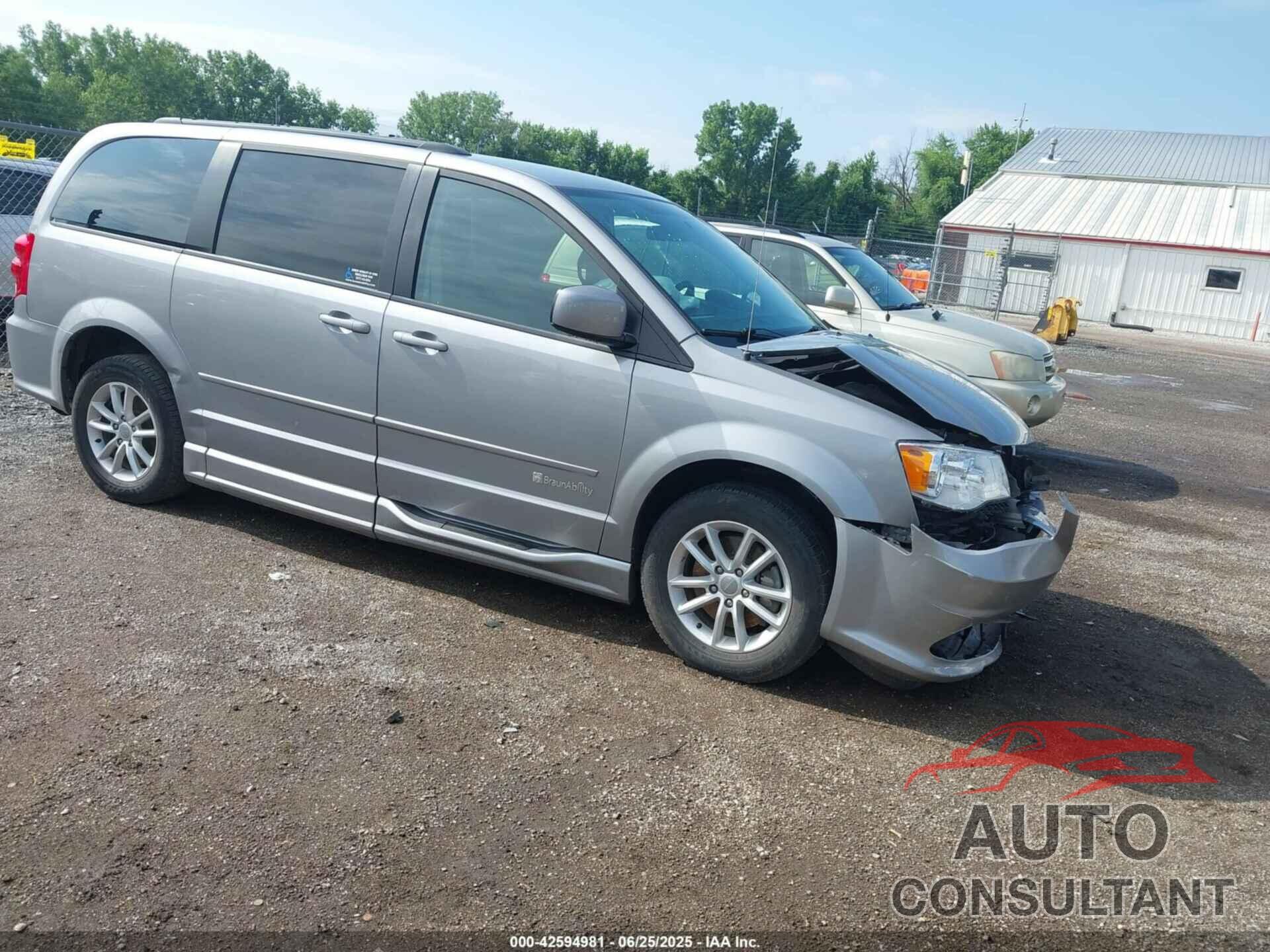 DODGE GRAND CARAVAN 2015 - 2C4RDGCG9FR623581