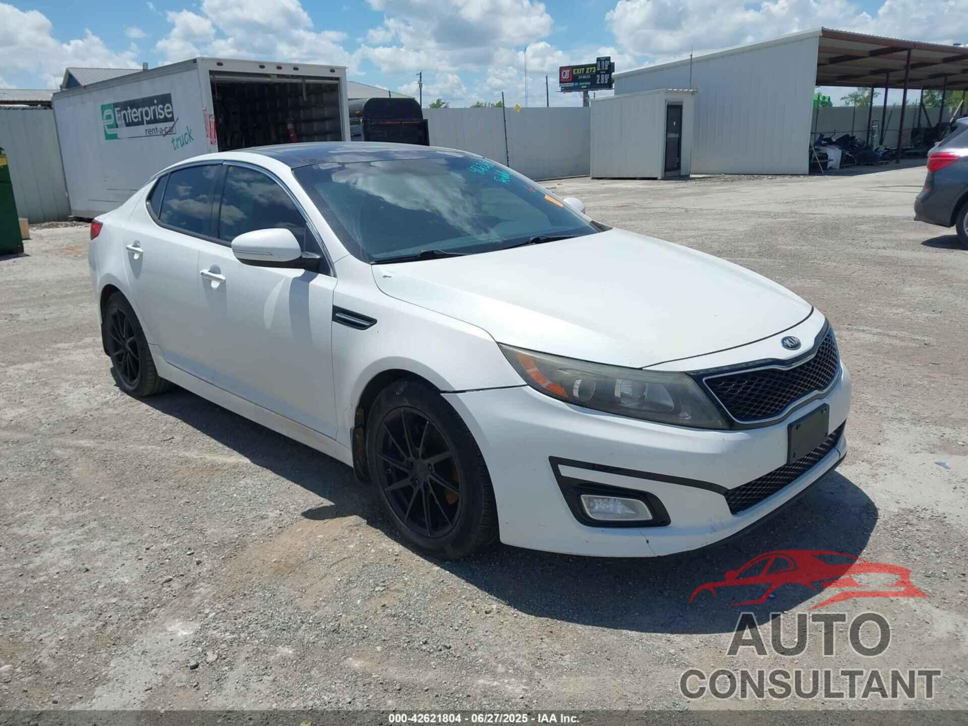 KIA OPTIMA 2015 - 5XXGN4A77FG369058