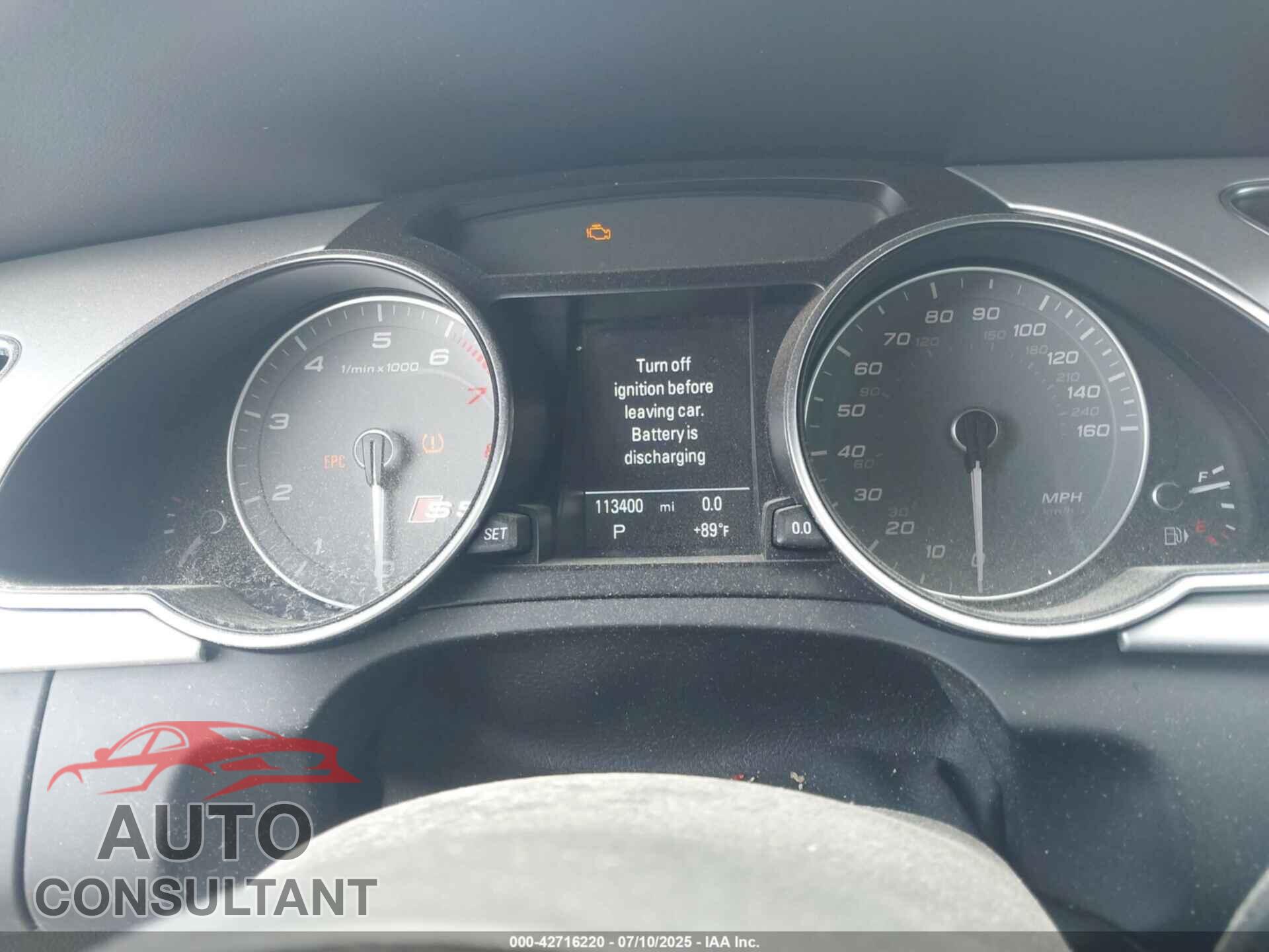 AUDI S5 2016 - WAUC4AFRXGA020237