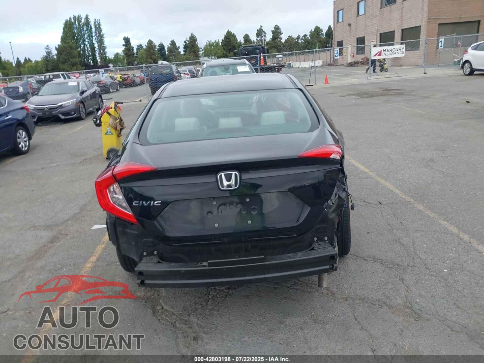 HONDA CIVIC 2016 - 19XFC2F58GE201663