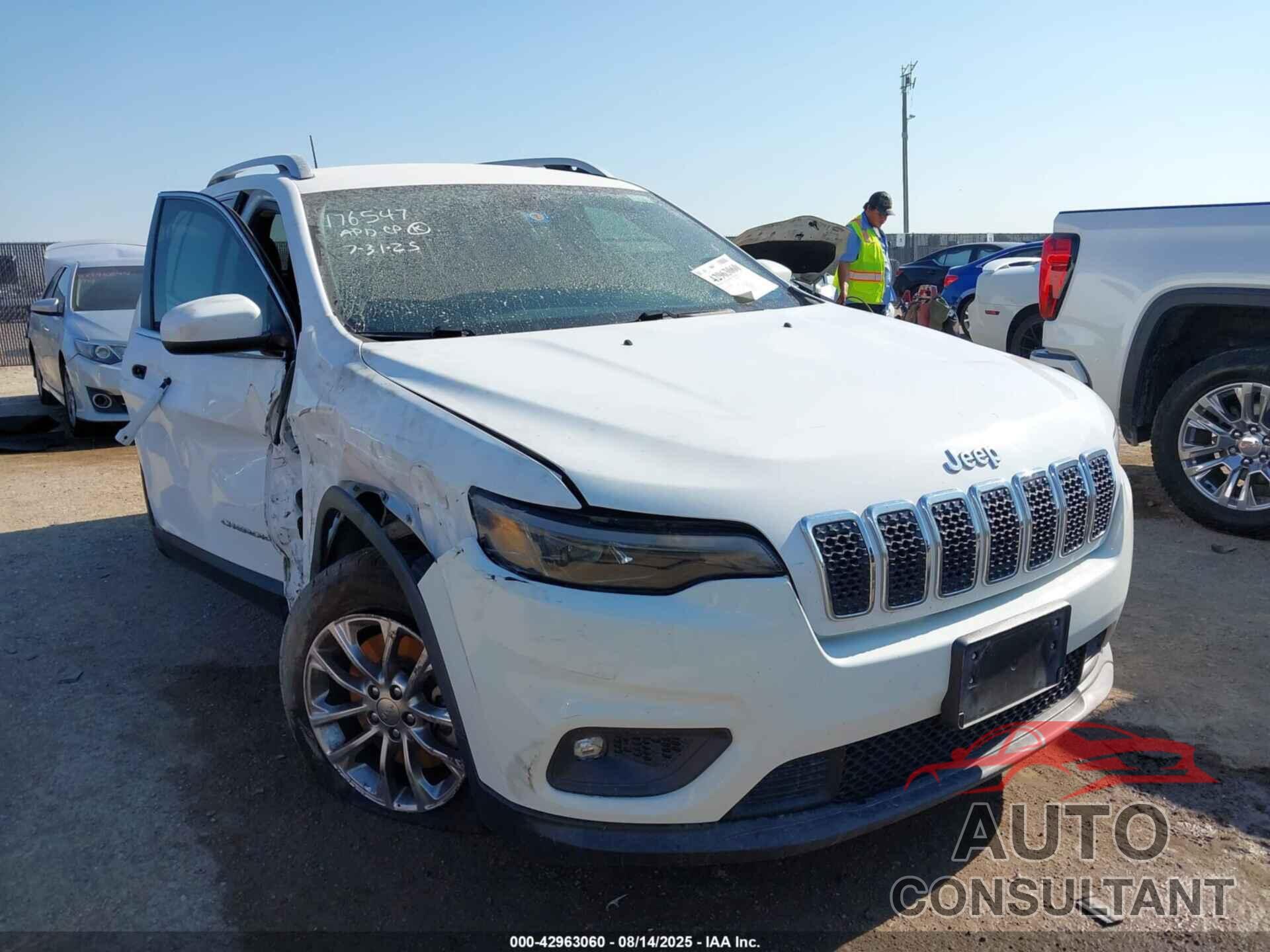 JEEP CHEROKEE 2019 - 1C4PJLLB0KD154651
