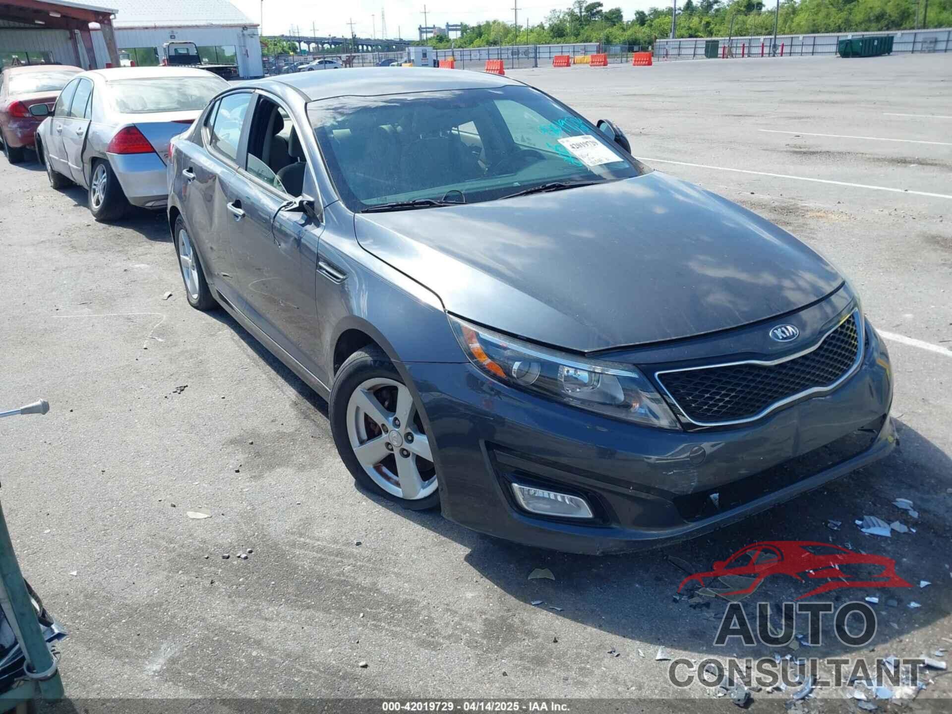 KIA OPTIMA 2015 - KNAGM4A71F5634755