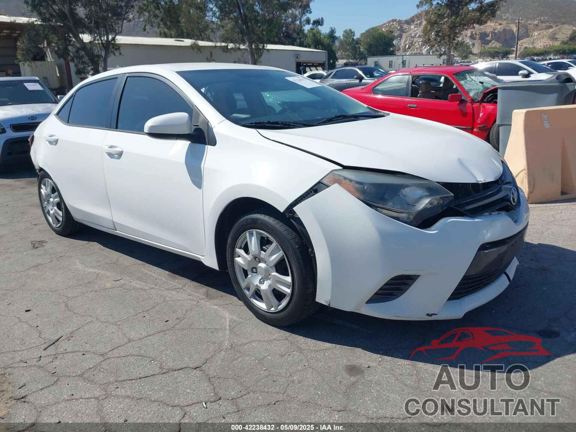 TOYOTA COROLLA 2016 - 5YFBURHE8GP523512