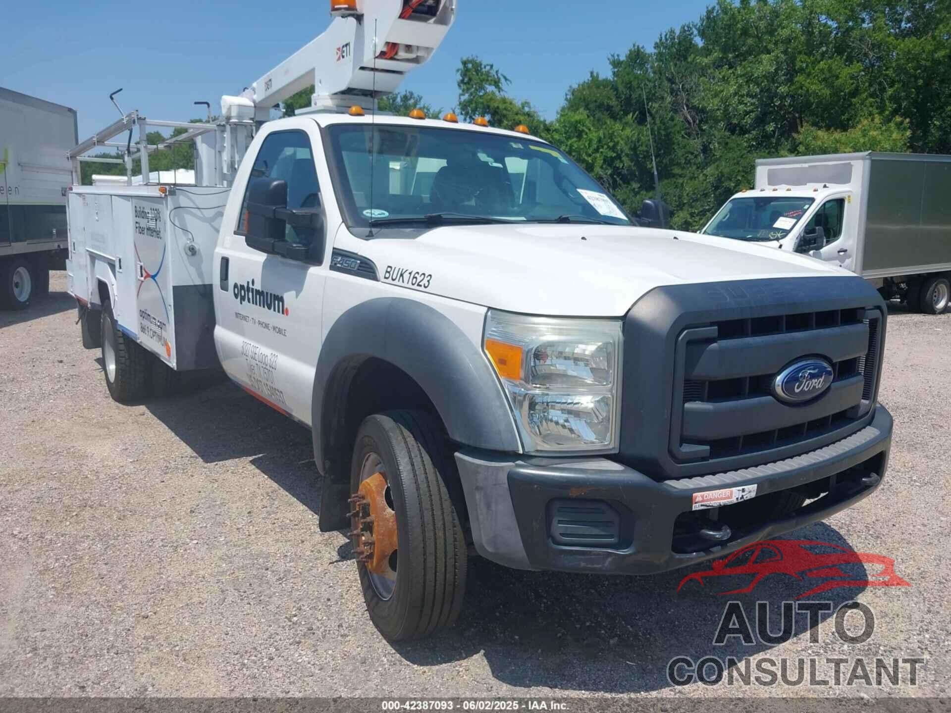 FORD F-450 CHASSIS 2015 - 1FDUF4GY2FED43600