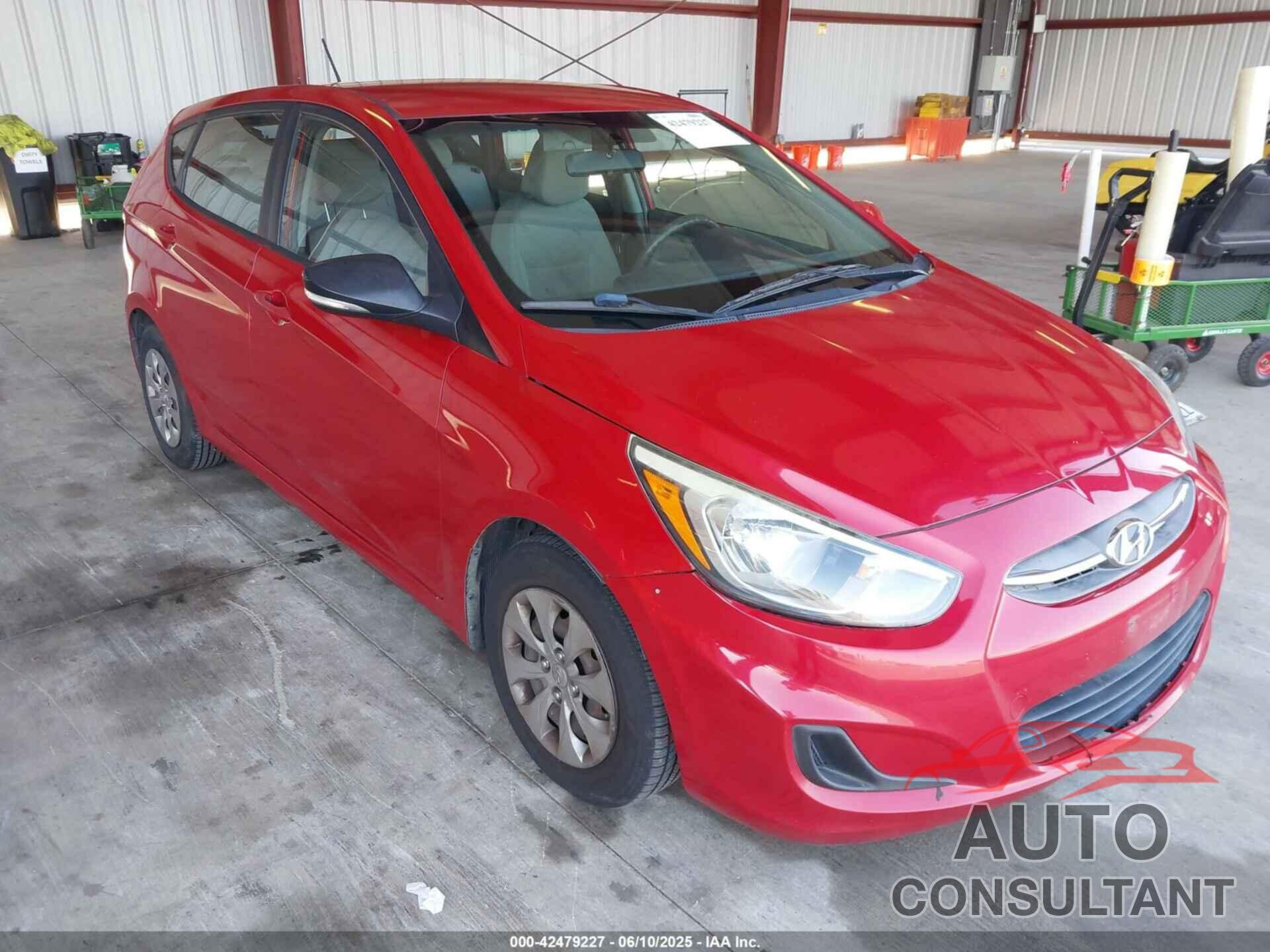 HYUNDAI ACCENT 2016 - KMHCT5AE6GU260915