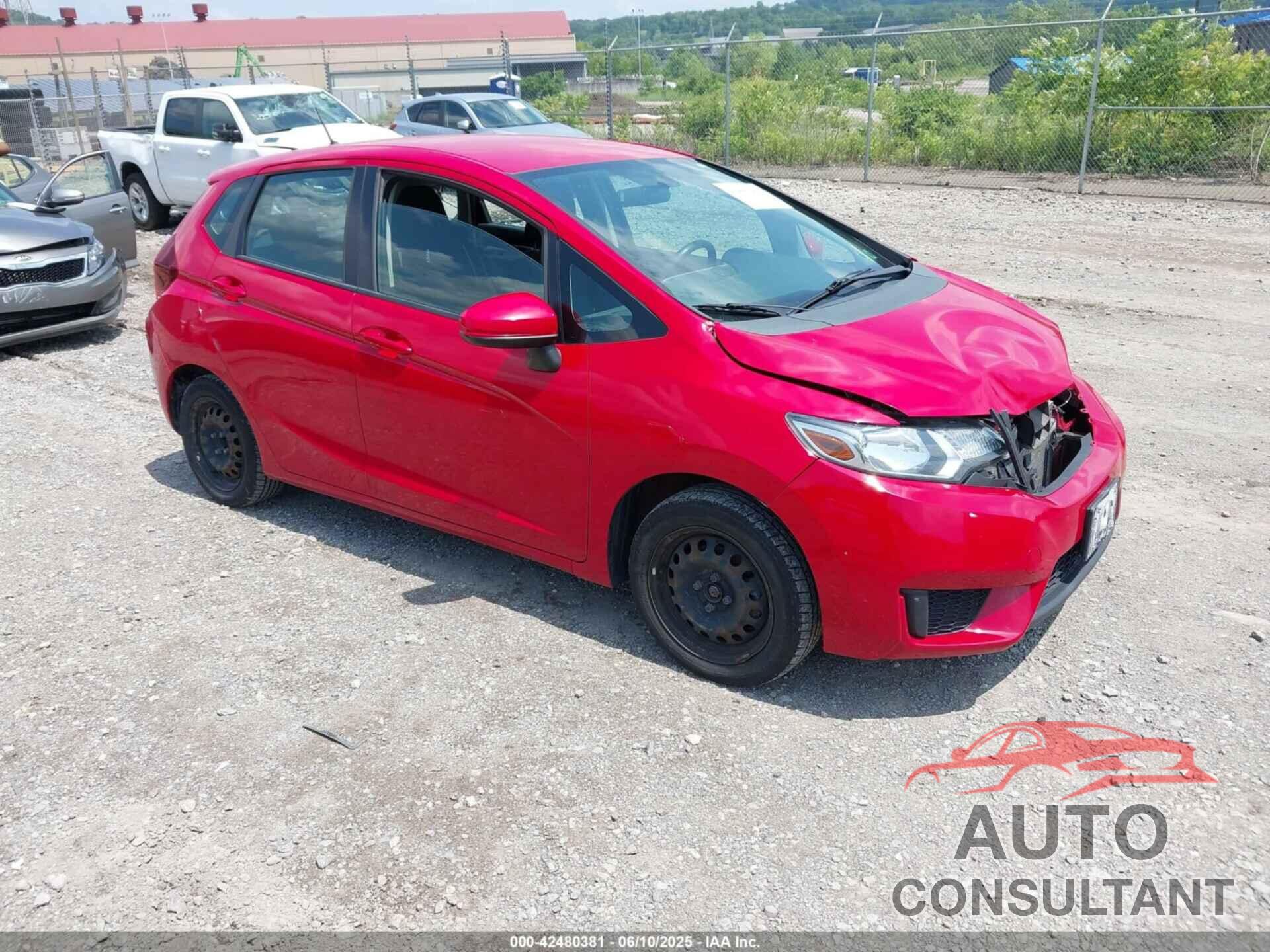 HONDA FIT 2015 - 3HGGK5H56FM735952