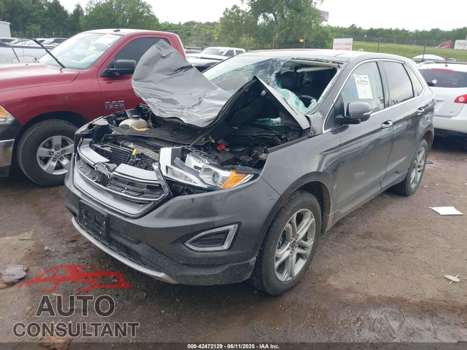 FORD EDGE 2017 - 2FMPK3K8XHBB42777
