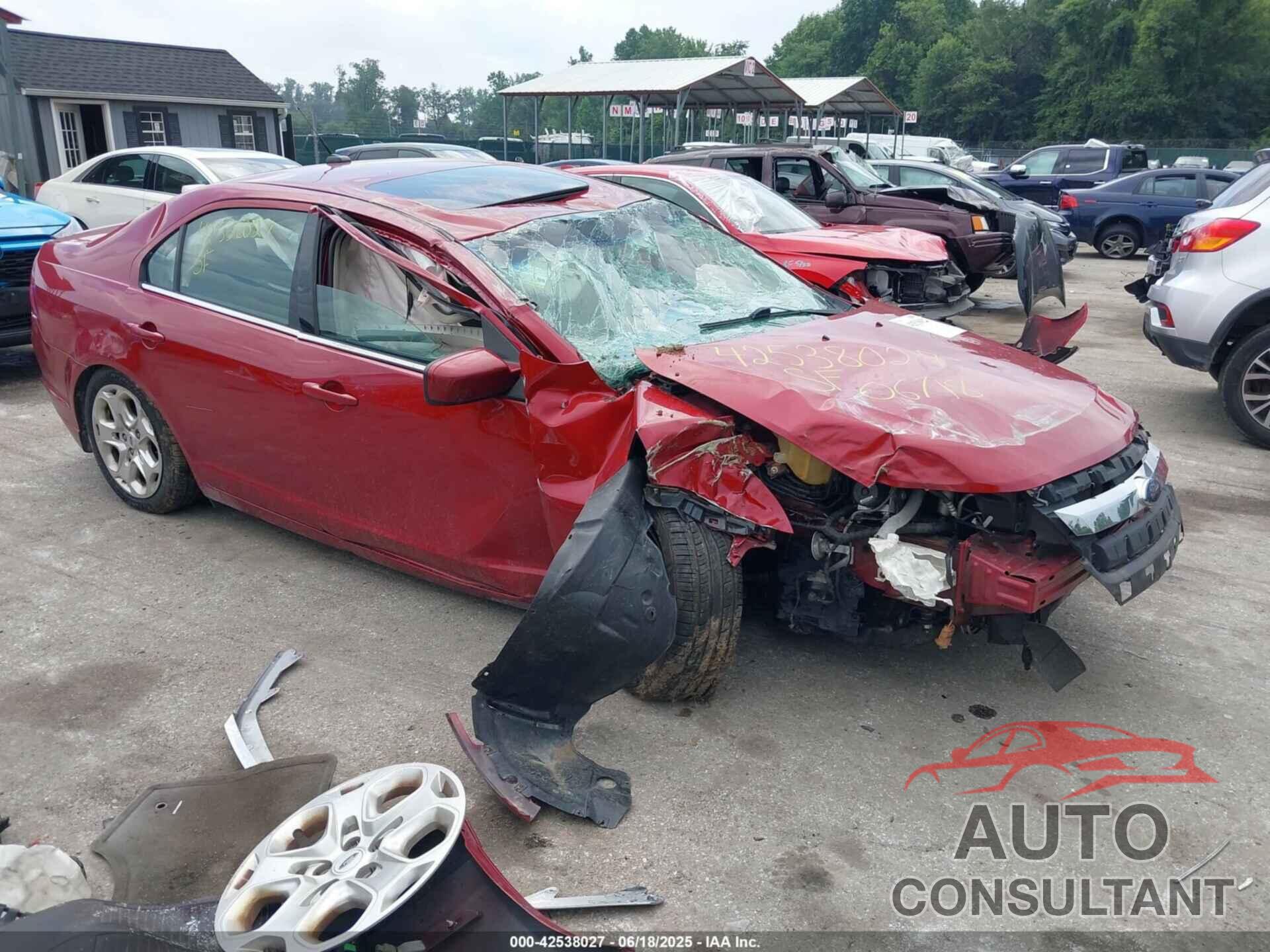 FORD FUSION 2010 - 3FAHP0HA1AR130193