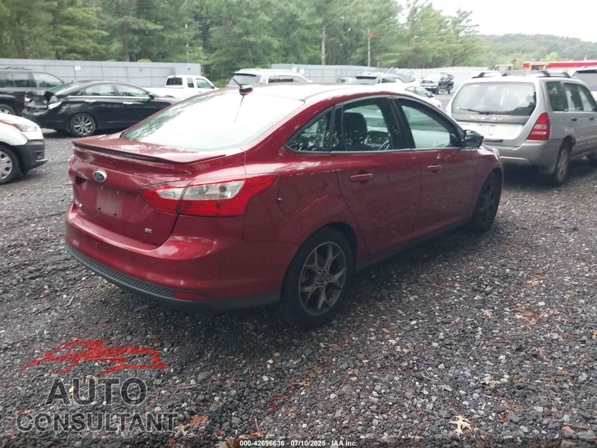 FORD FOCUS 2013 - 1FADP3F23DL203143