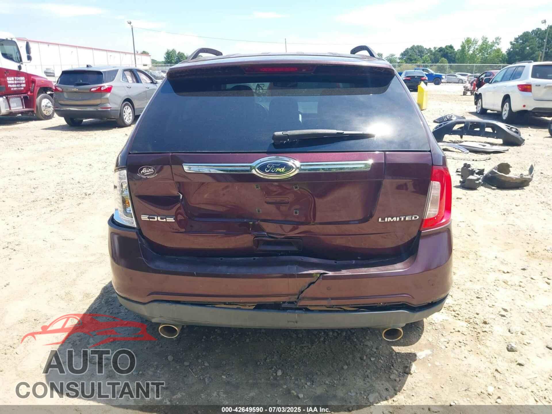 FORD EDGE 2011 - 2FMDK3KC8BBA45110