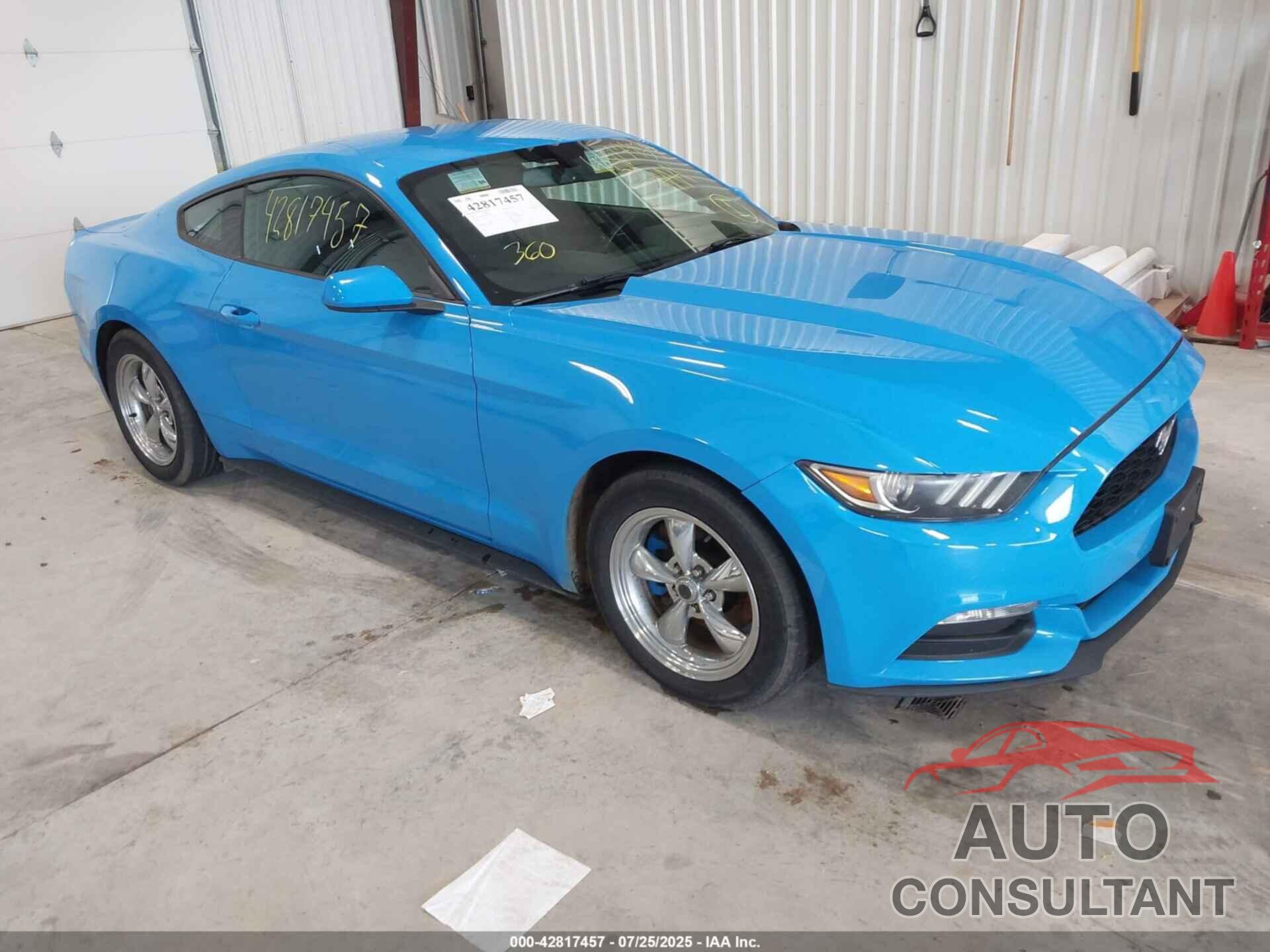 FORD MUSTANG 2017 - 1FA6P8AMXH5340332