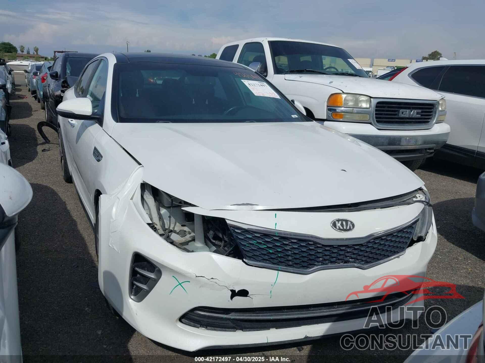 KIA OPTIMA 2016 - 5XXGW4L23GG027090