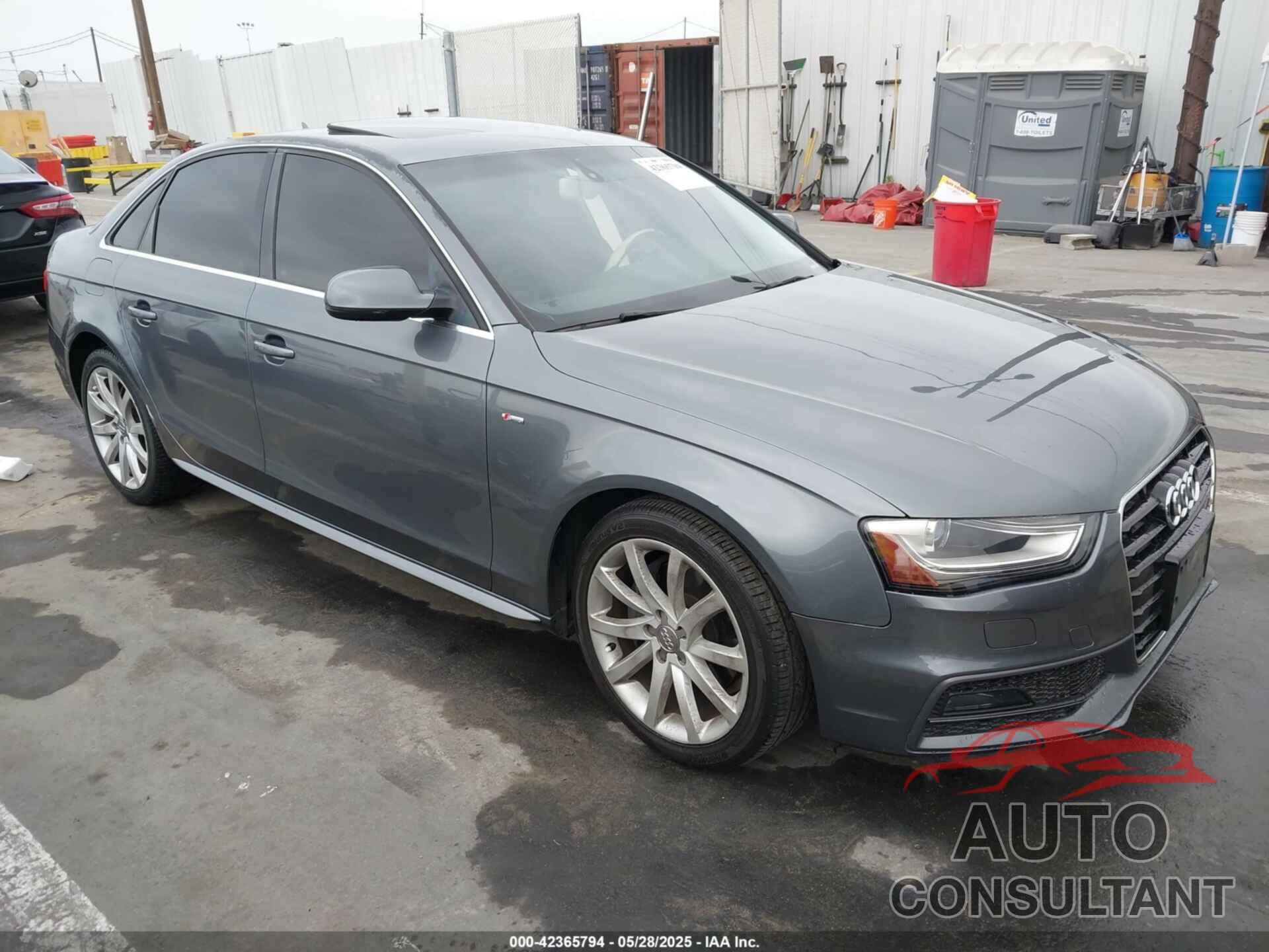 AUDI A4 2014 - WAUAFAFL6EN023865