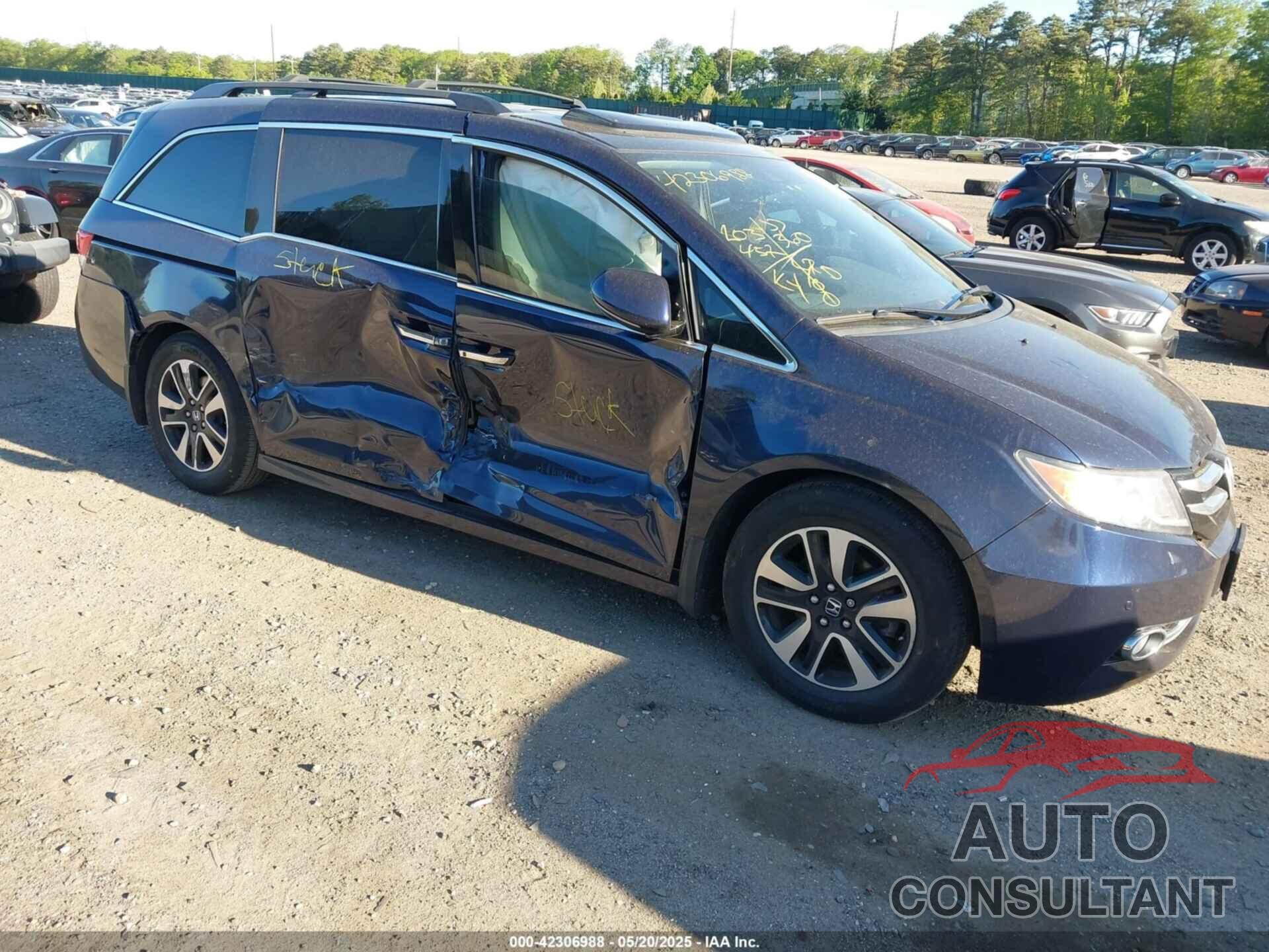 HONDA ODYSSEY 2017 - 5FNRL5H98HB017219