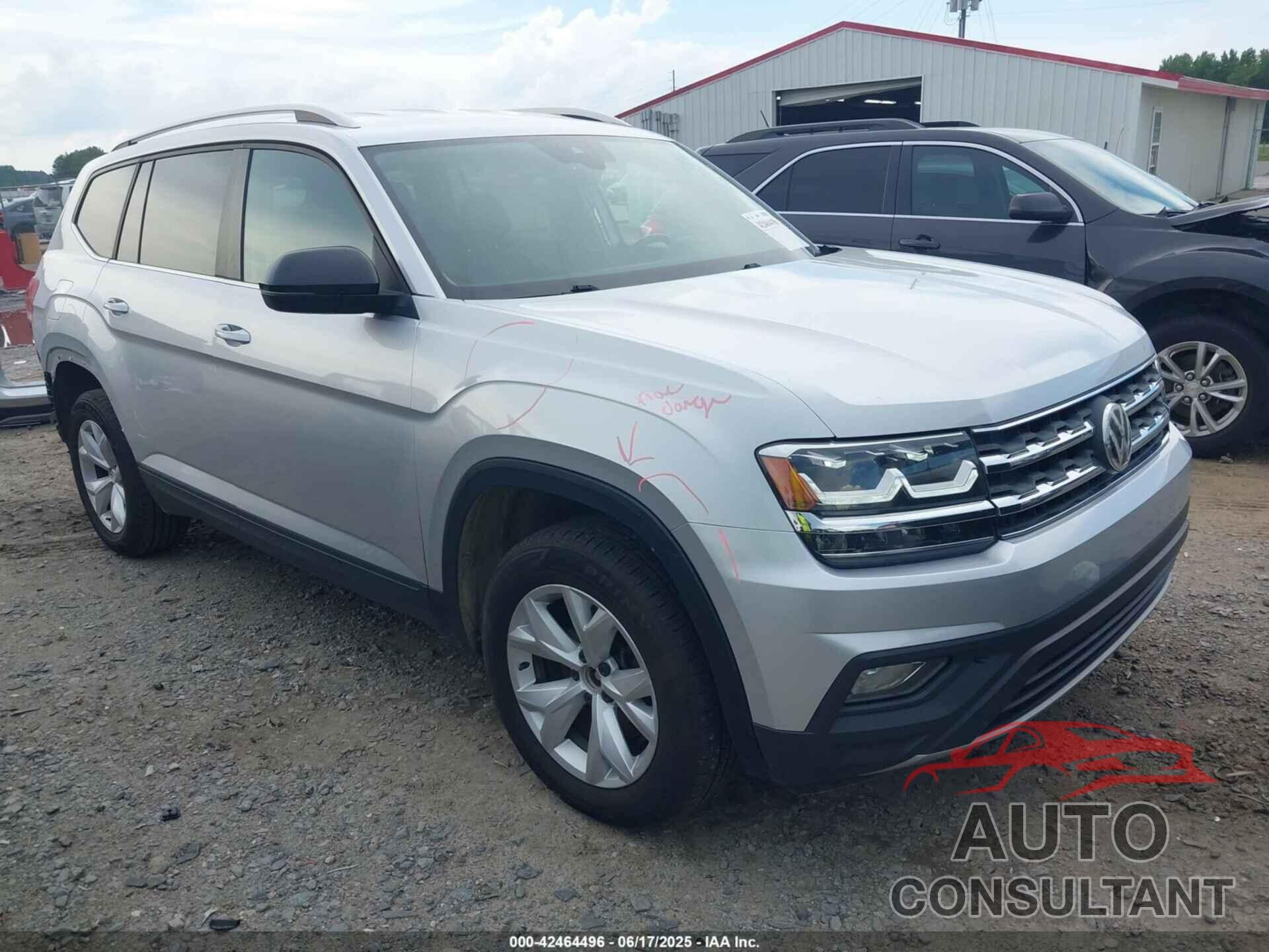 VOLKSWAGEN ATLAS 2018 - 1V2DP2CA9JC597600