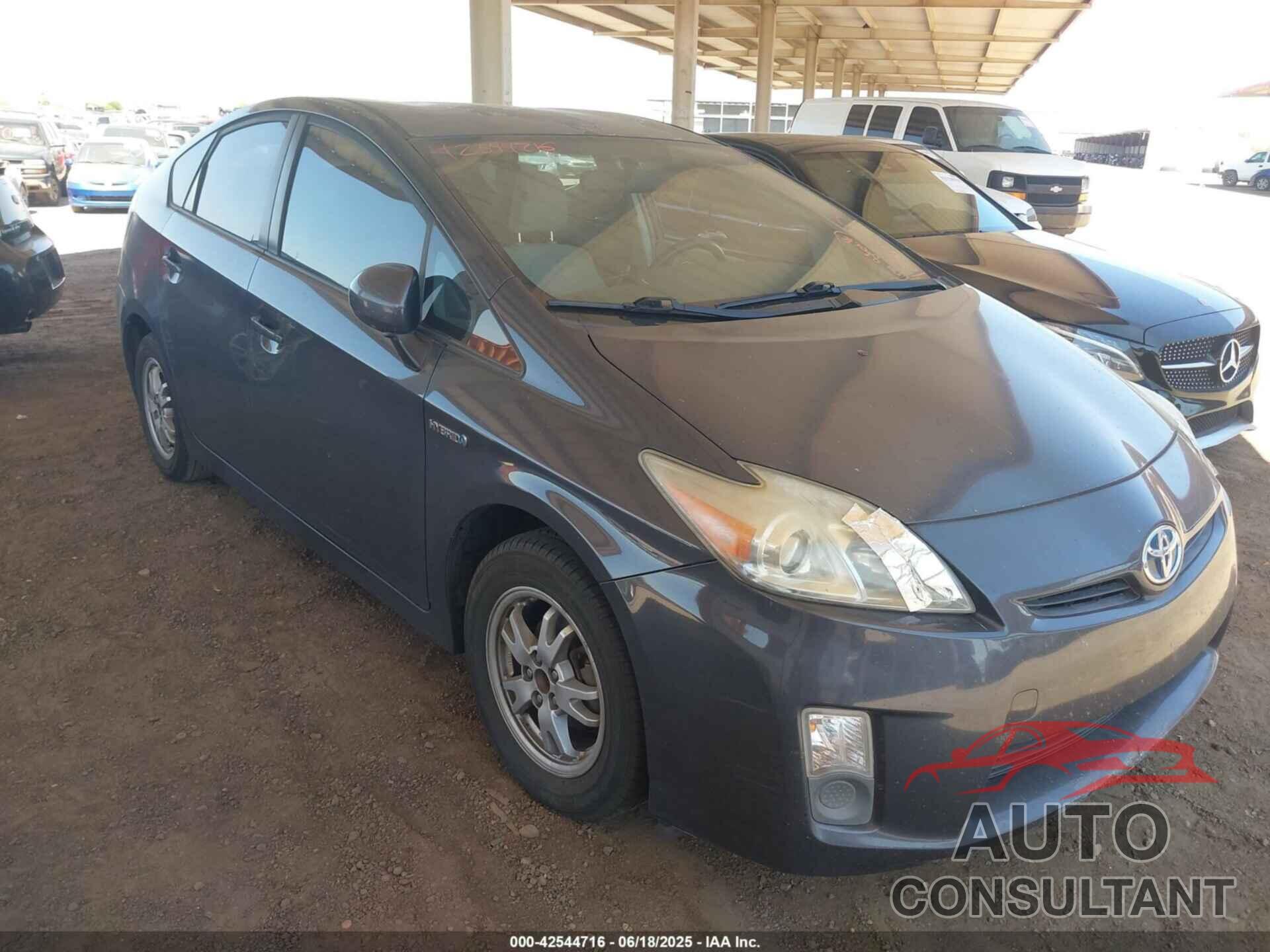 TOYOTA PRIUS 2010 - JTDKN3DUXA0106000
