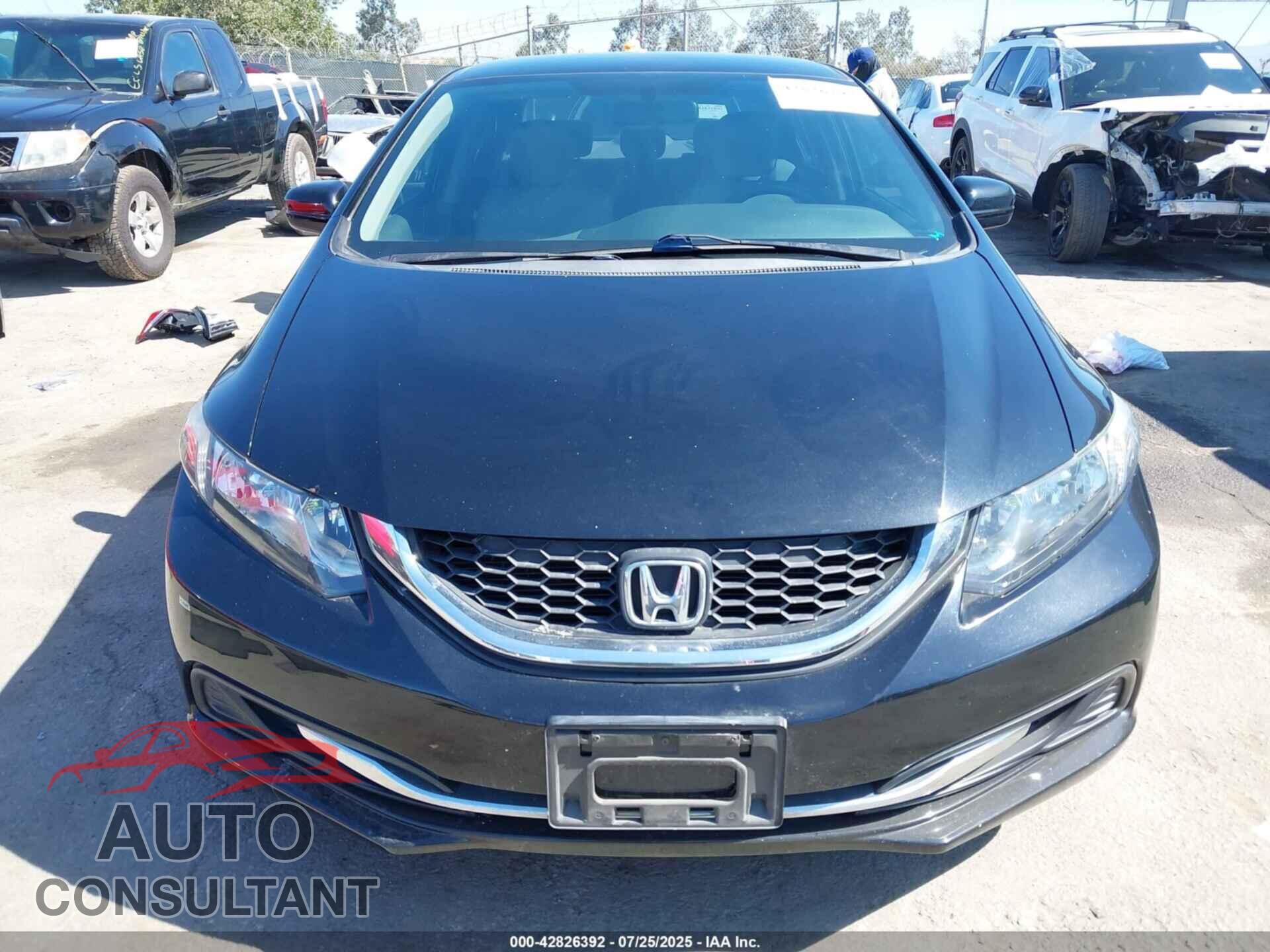 HONDA CIVIC 2015 - 19XFB2F53FE706317