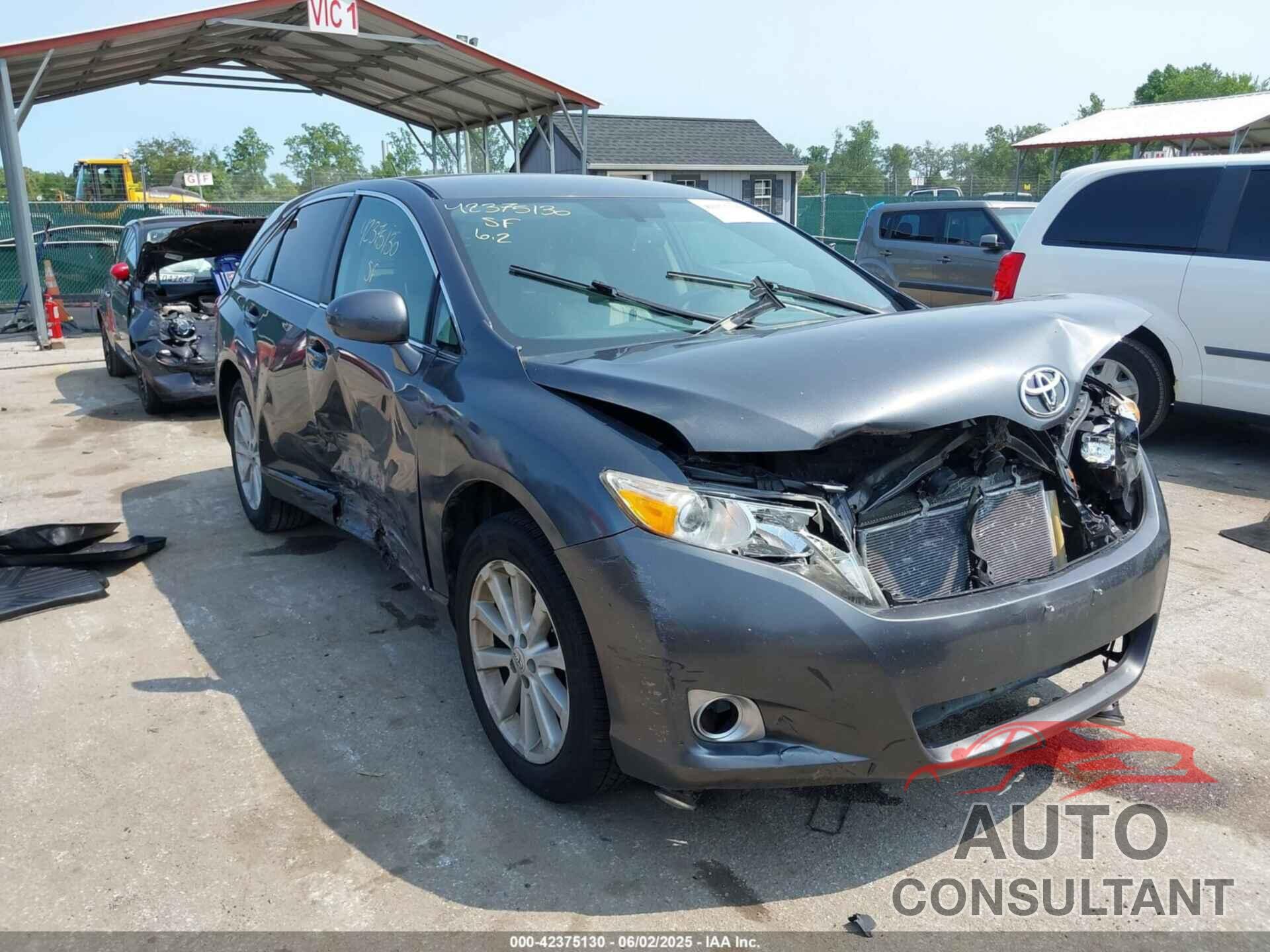 TOYOTA VENZA 2010 - 4T3ZA3BB8AU031529