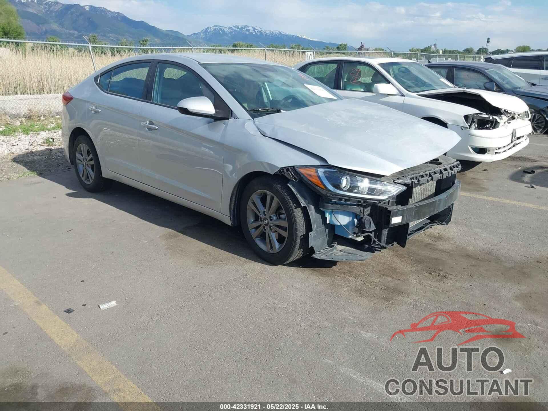 HYUNDAI ELANTRA 2017 - 5NPD84LF2HH154662