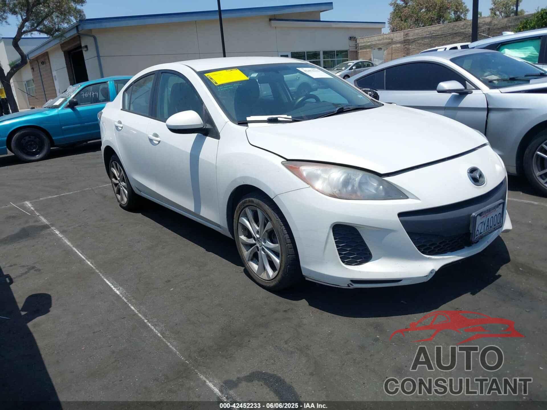 MAZDA MAZDA3 2013 - JM1BL1TG1D1793789
