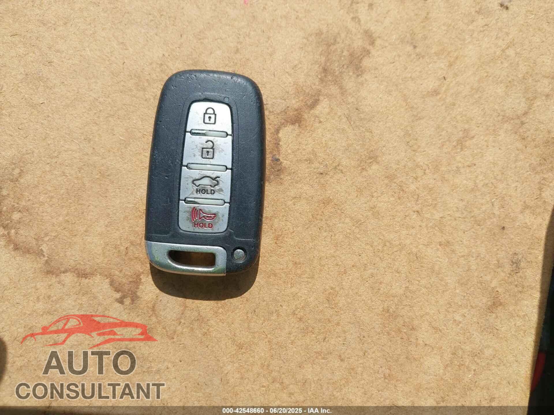HYUNDAI SONATA 2012 - 5NPEC4ABXCH336508
