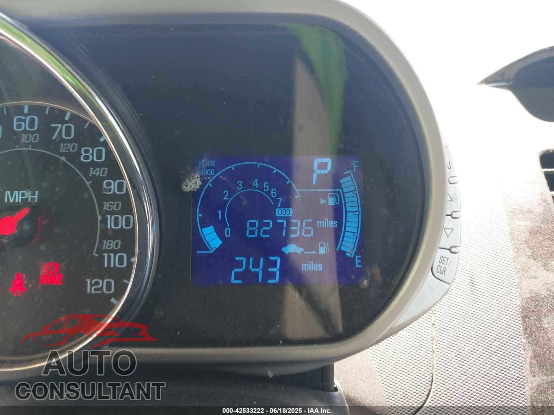 CHEVROLET SPARK 2015 - KL8CD6S96FC720838