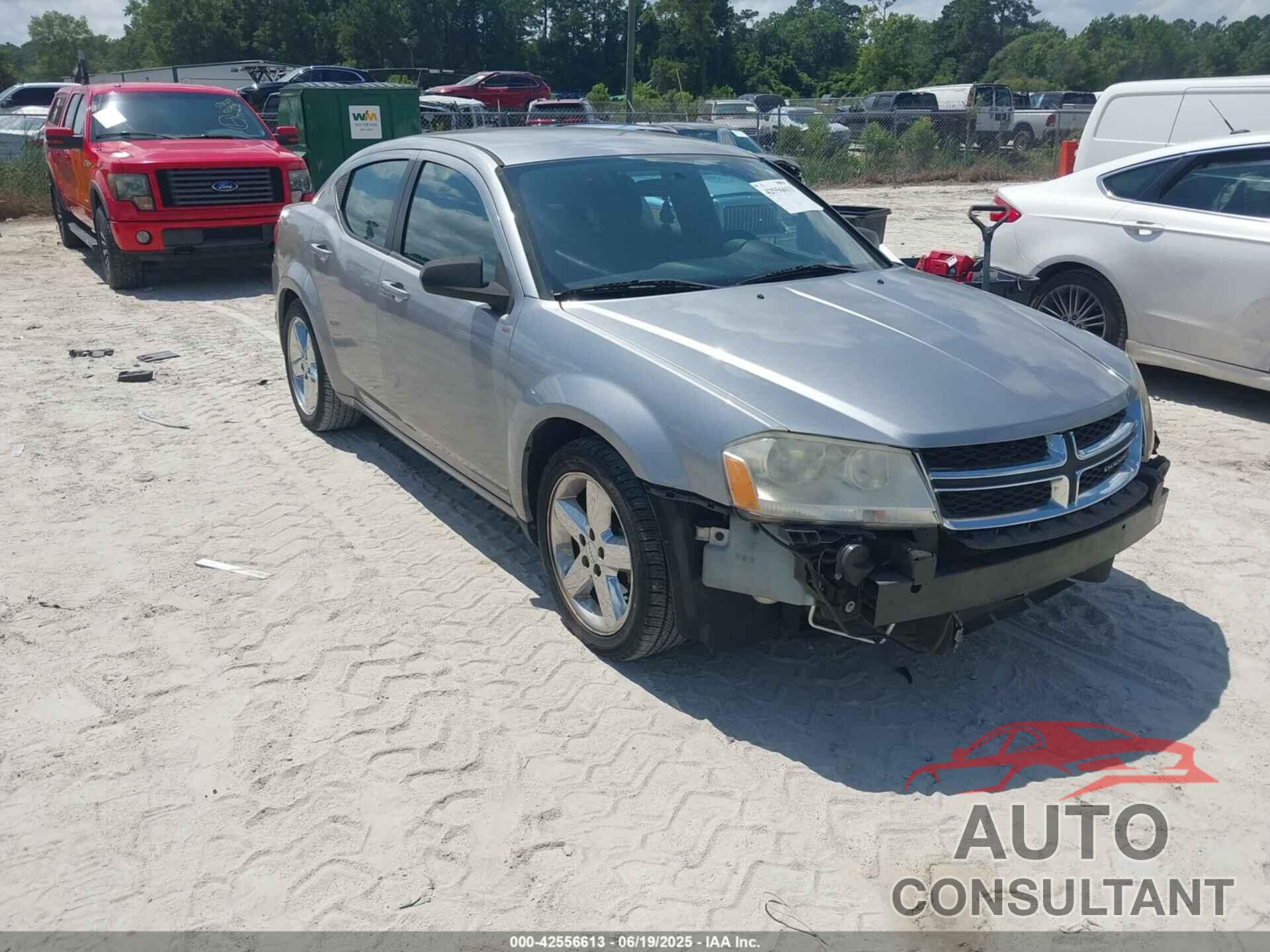 DODGE AVENGER 2013 - 1C3CDZAB4DN725605