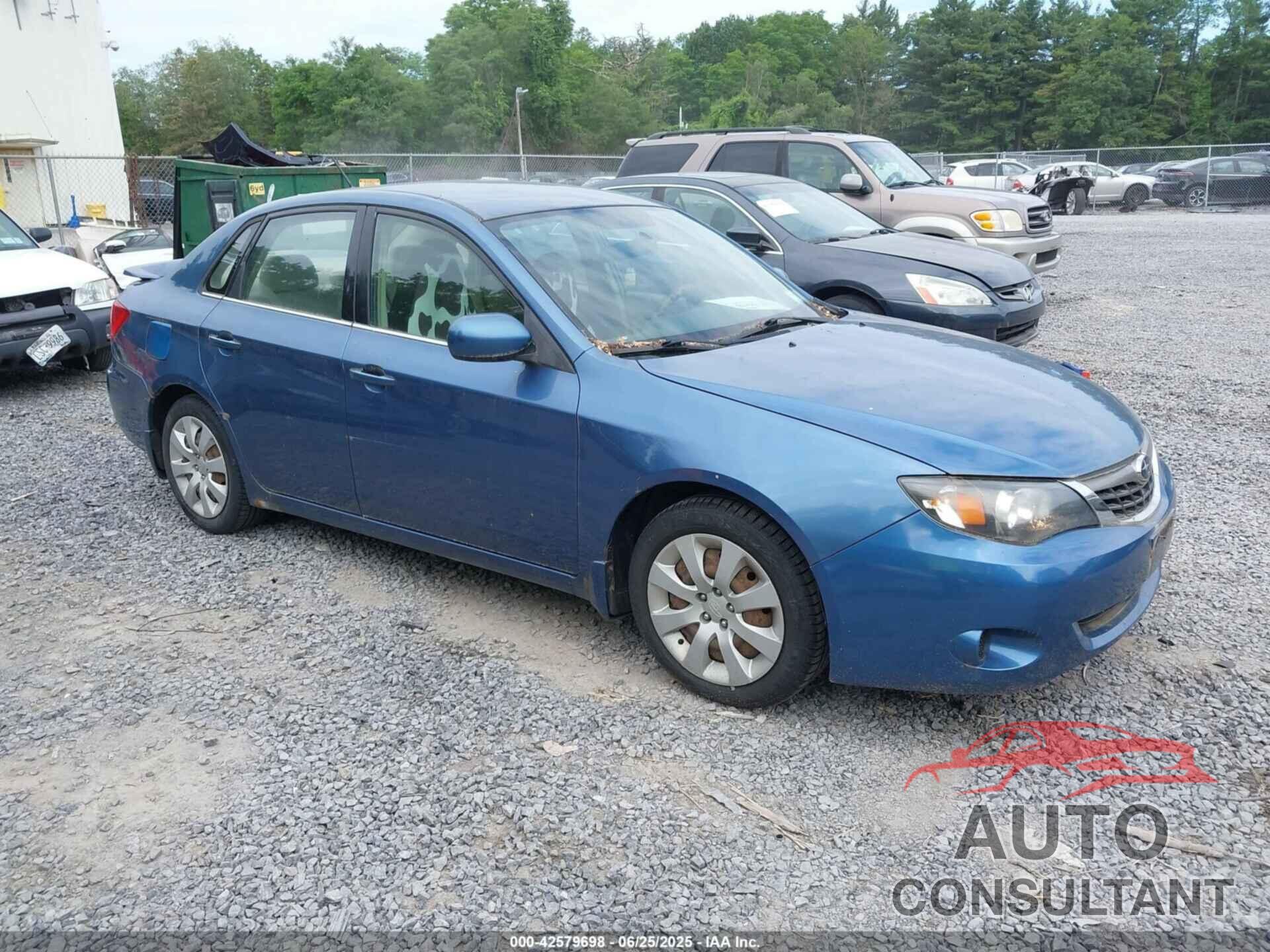 SUBARU IMPREZA 2009 - JF1GE616X9G517029