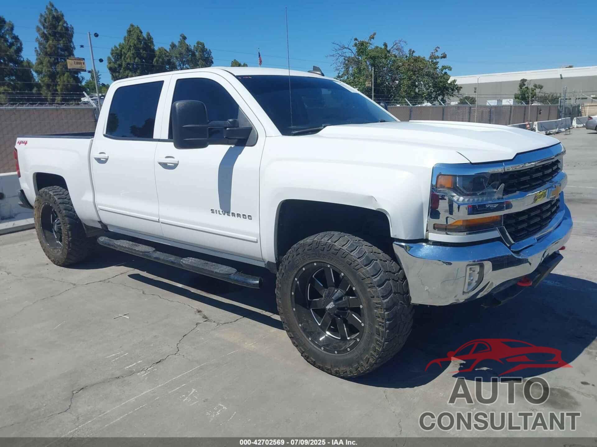 CHEVROLET SILVERADO 1500 2016 - 3GCUKRECXGG299683