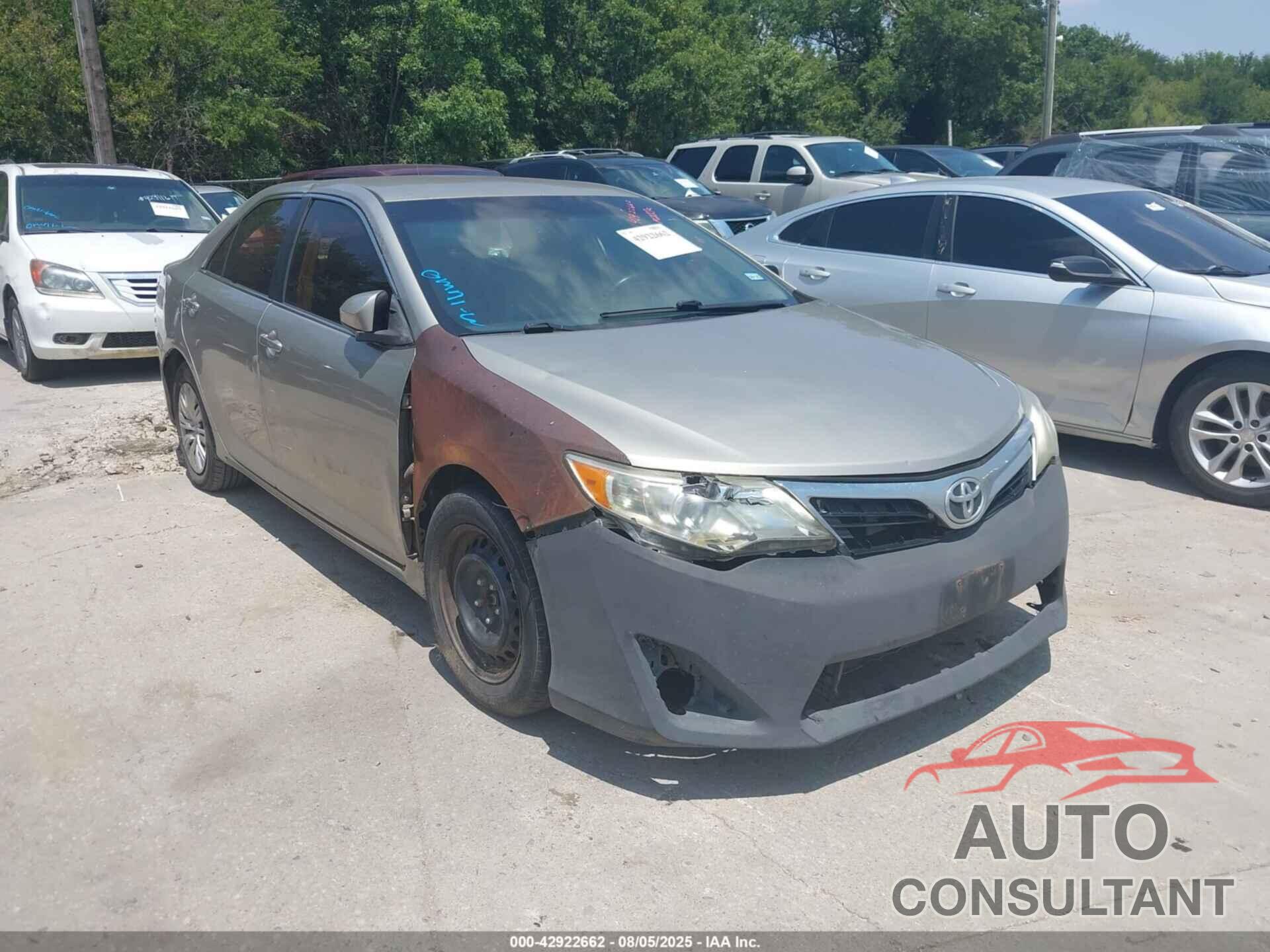 TOYOTA CAMRY 2013 - 4T1BF1FK2DU244877